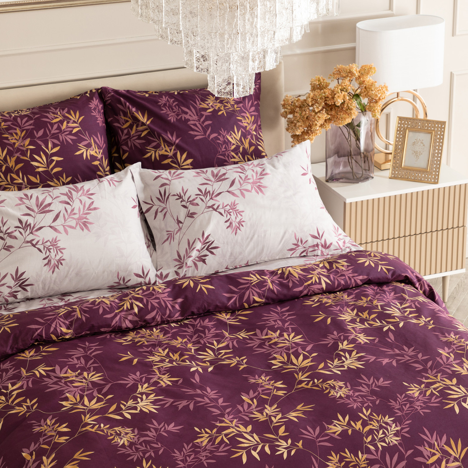 Постельное белье Листья/Foglie di bambu - фото № 5