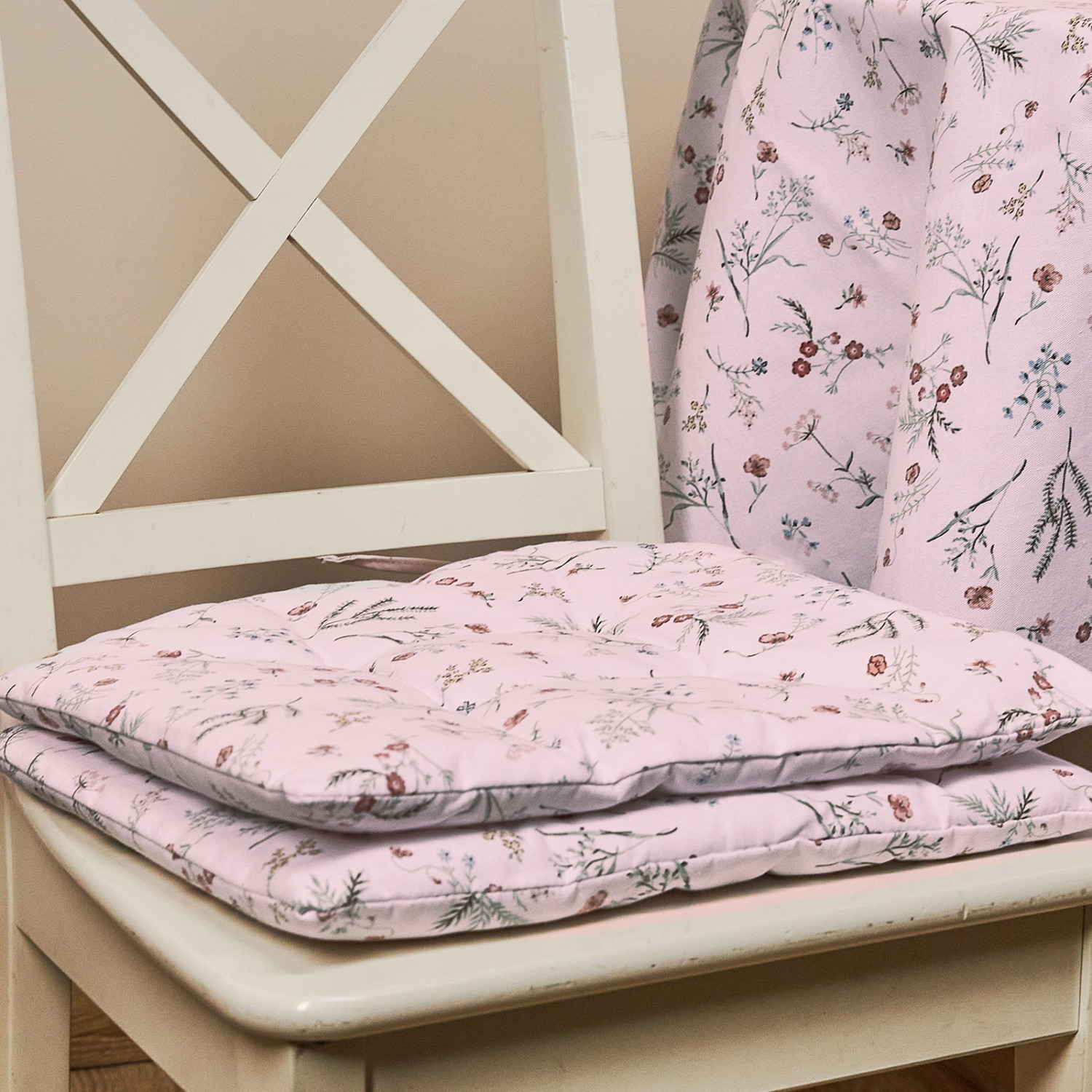 Подушка на стул Флореале/Floreale I, 2 шт. - фото № 3