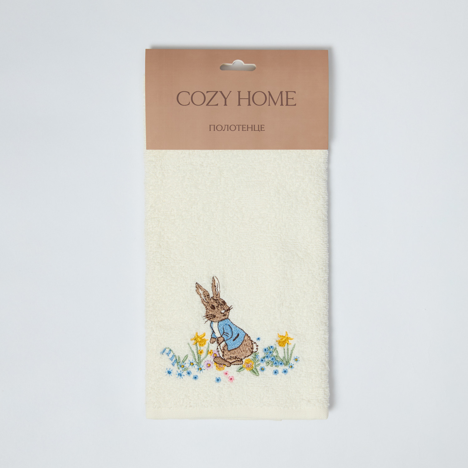 Полотенце махровое Весенний подарок/Сoniglietto primaverile - фото № 7