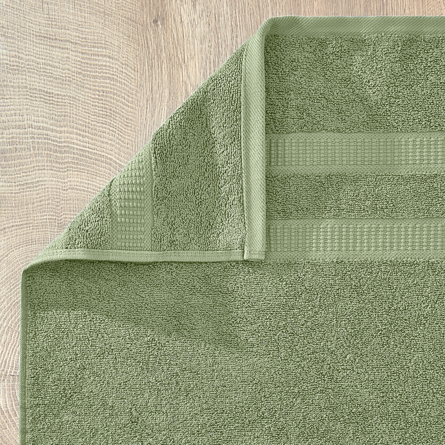 Полотенце махровое Bettino, зеленое - фото № 5