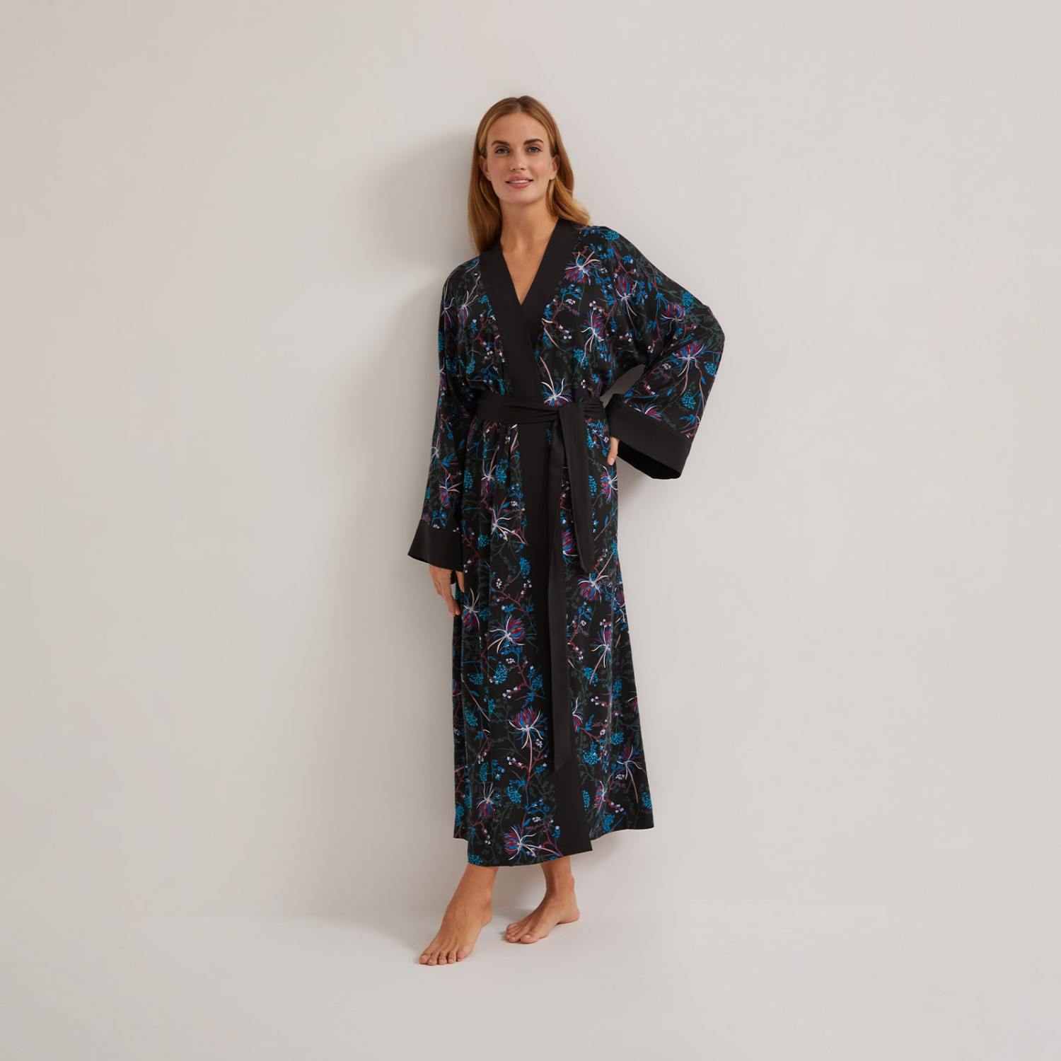 Халат Ночной сад/Night Garden - фото № 2