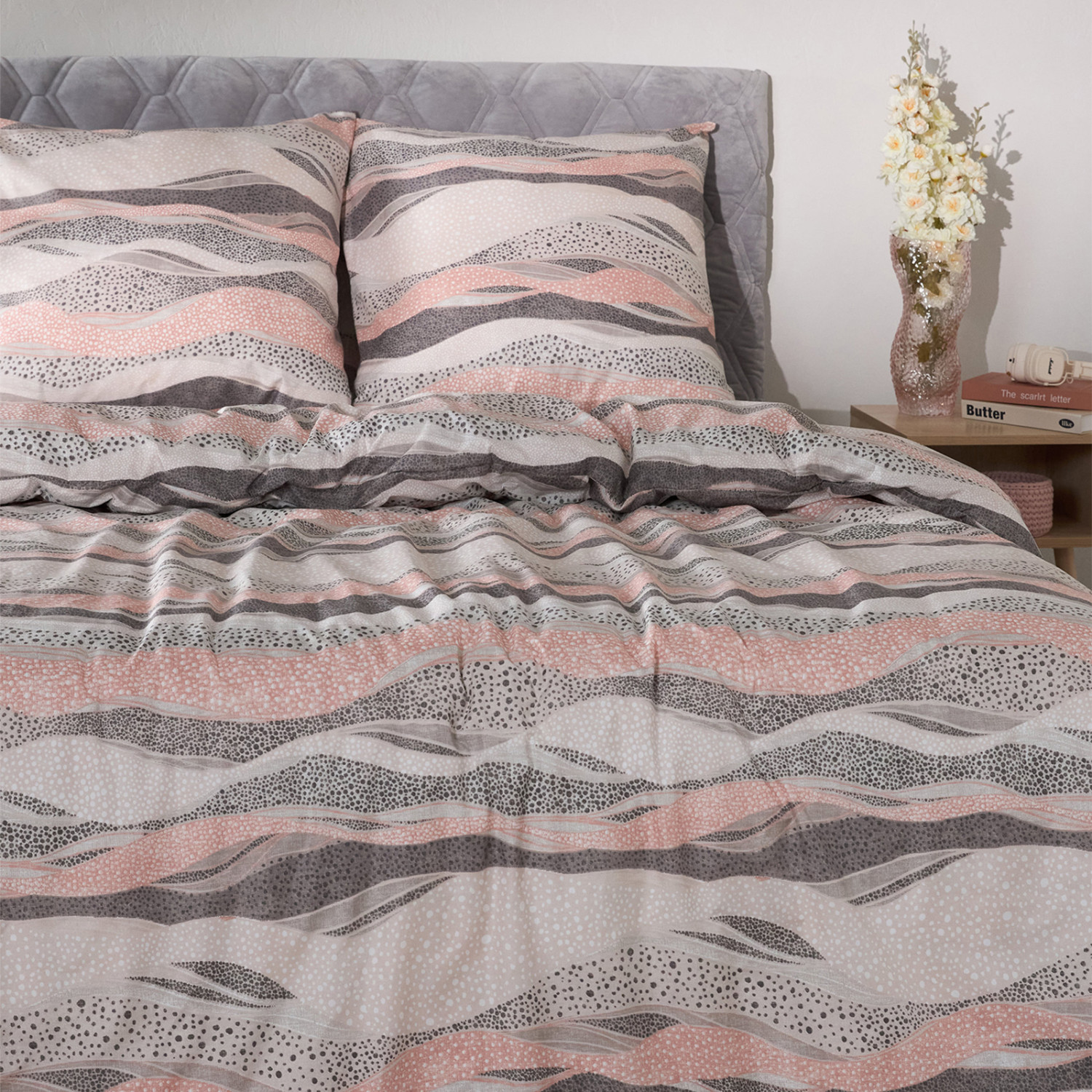 Постельное белье Floox Светлые волны - фото № 2