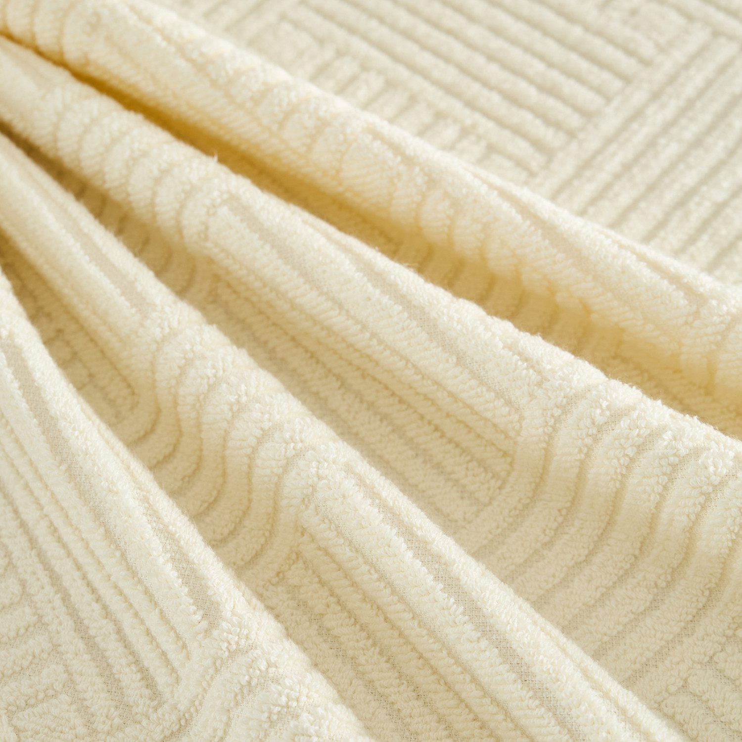 Полотенце махровое Zigzag, лен - фото № 5