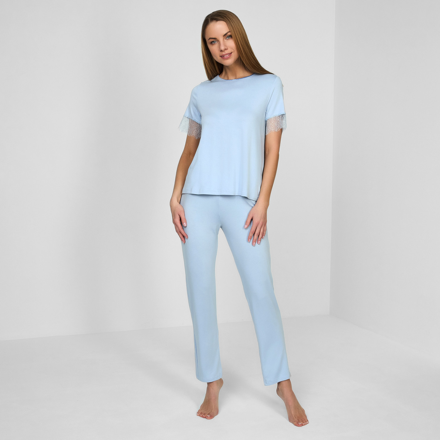 Пижама Autumn, голубая I