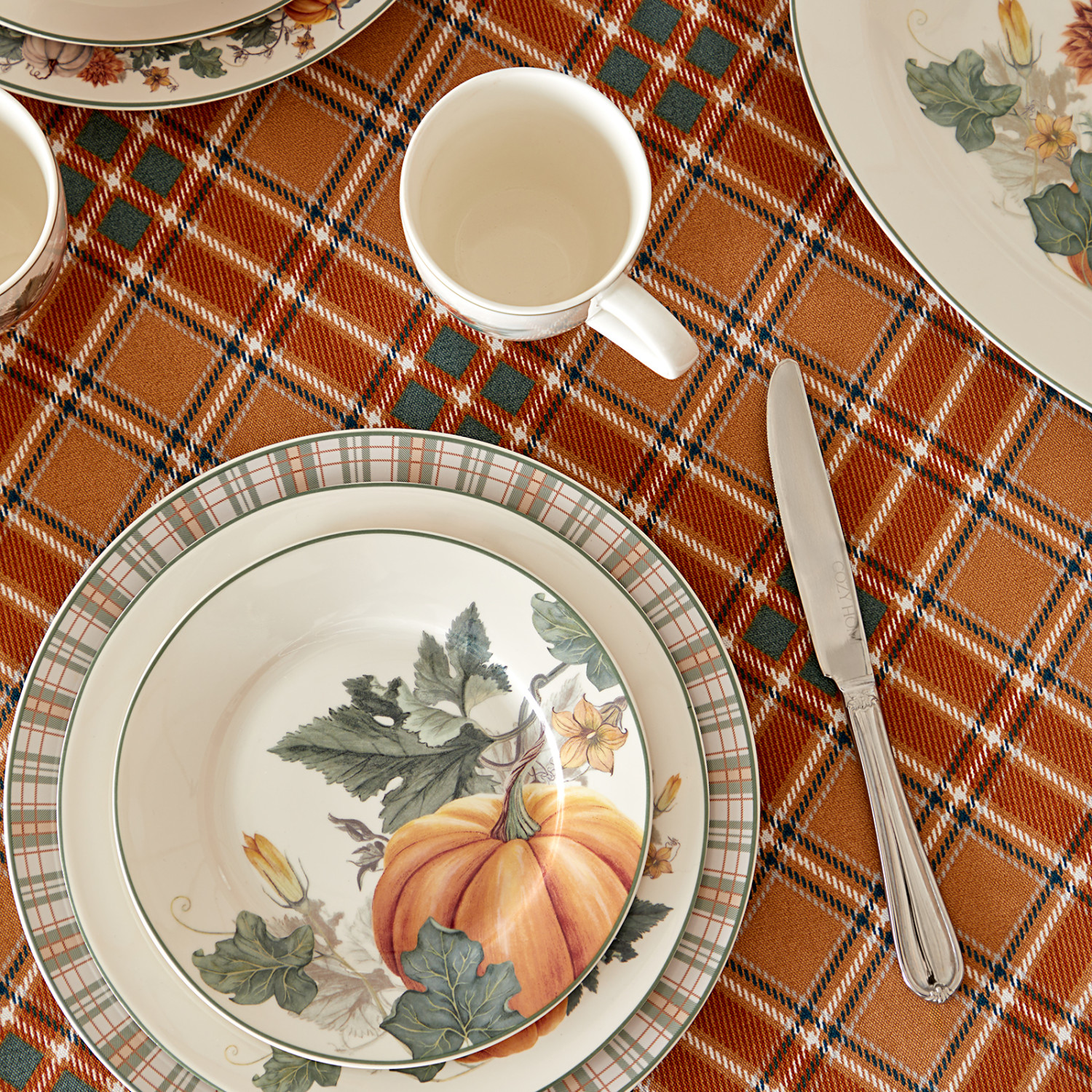 Скатерть Листопад/Autumn falls - фото № 14