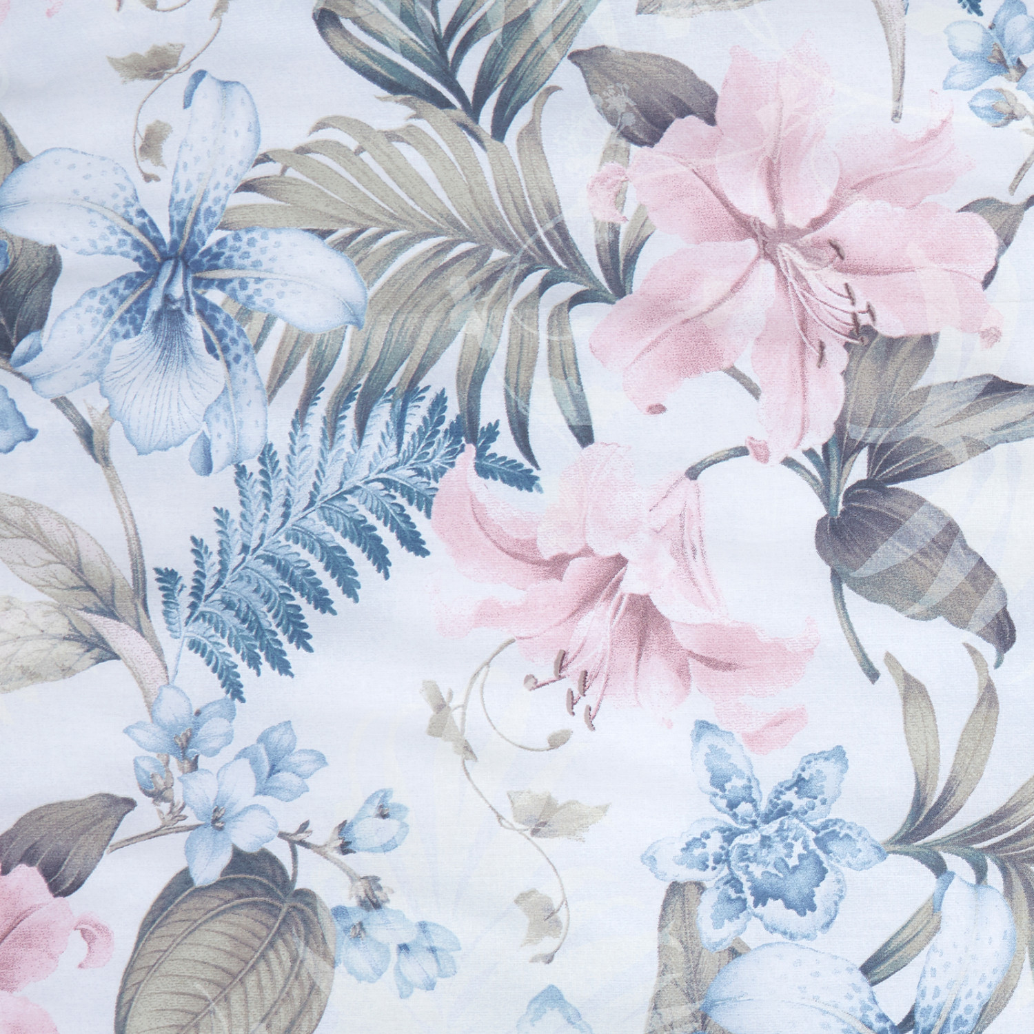 Постельное белье Perfezione, голубое - фото № 5