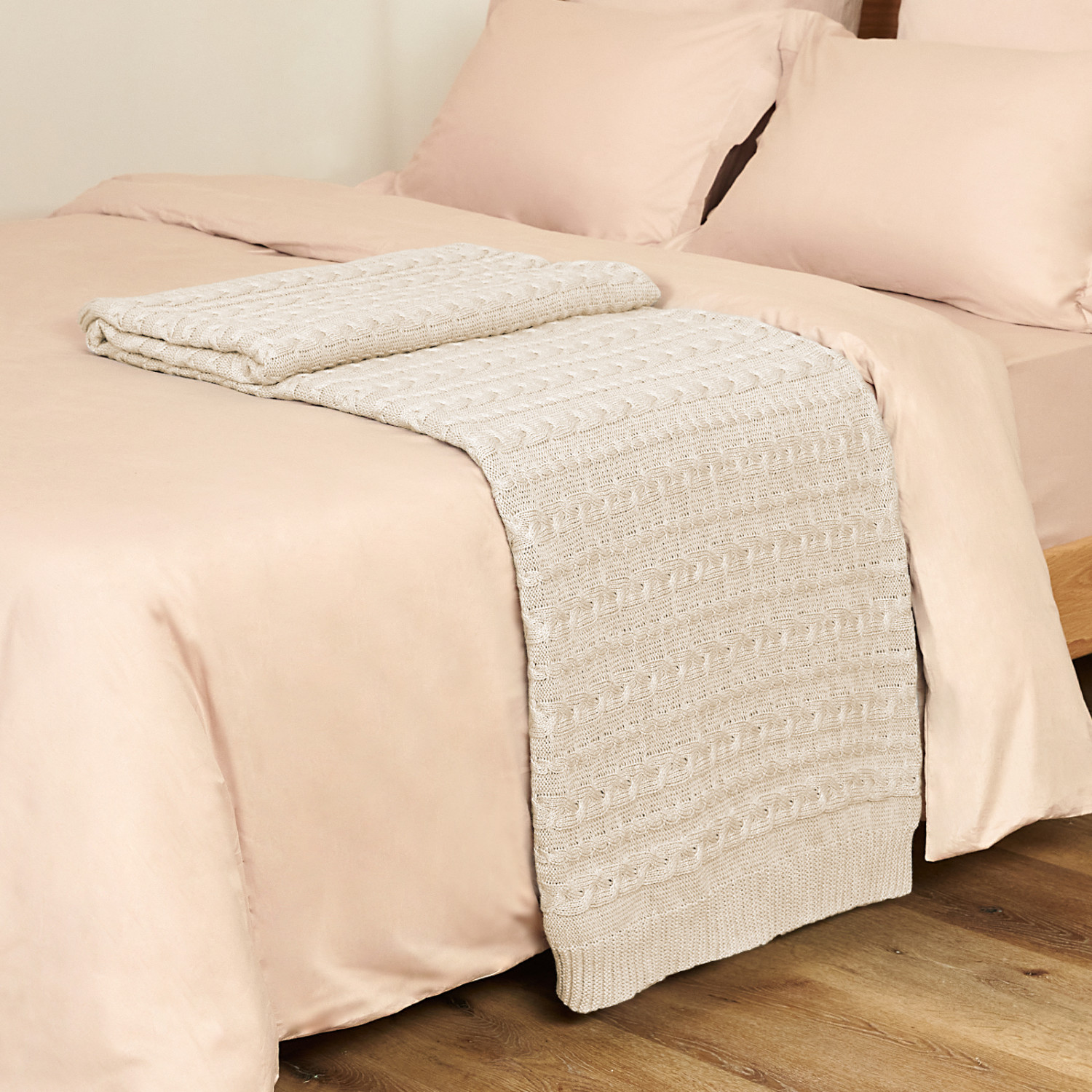 Плед Новаллас/Novallas, бежевый - фото № 2