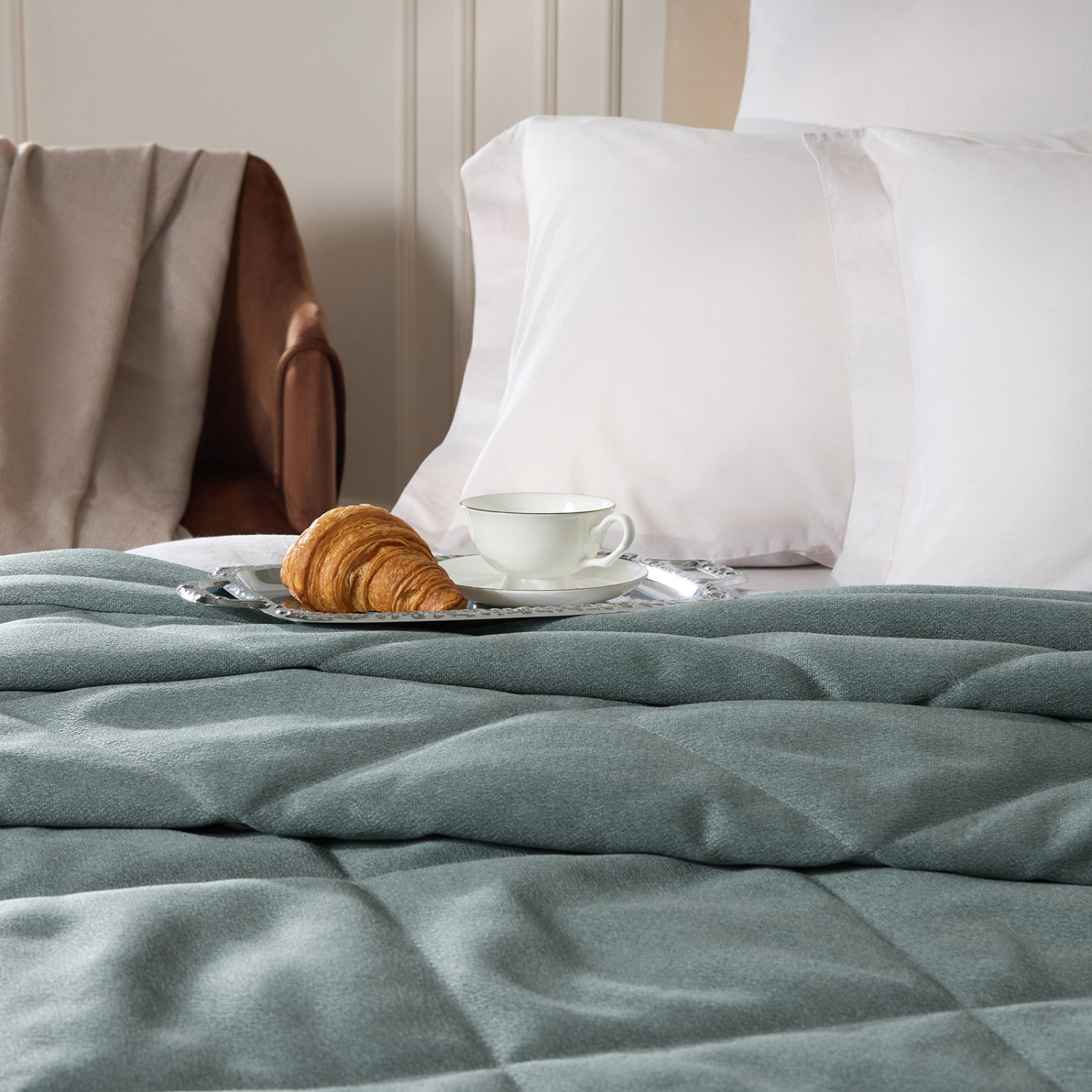 Покрывало Toggia, изумруд - фото № 6