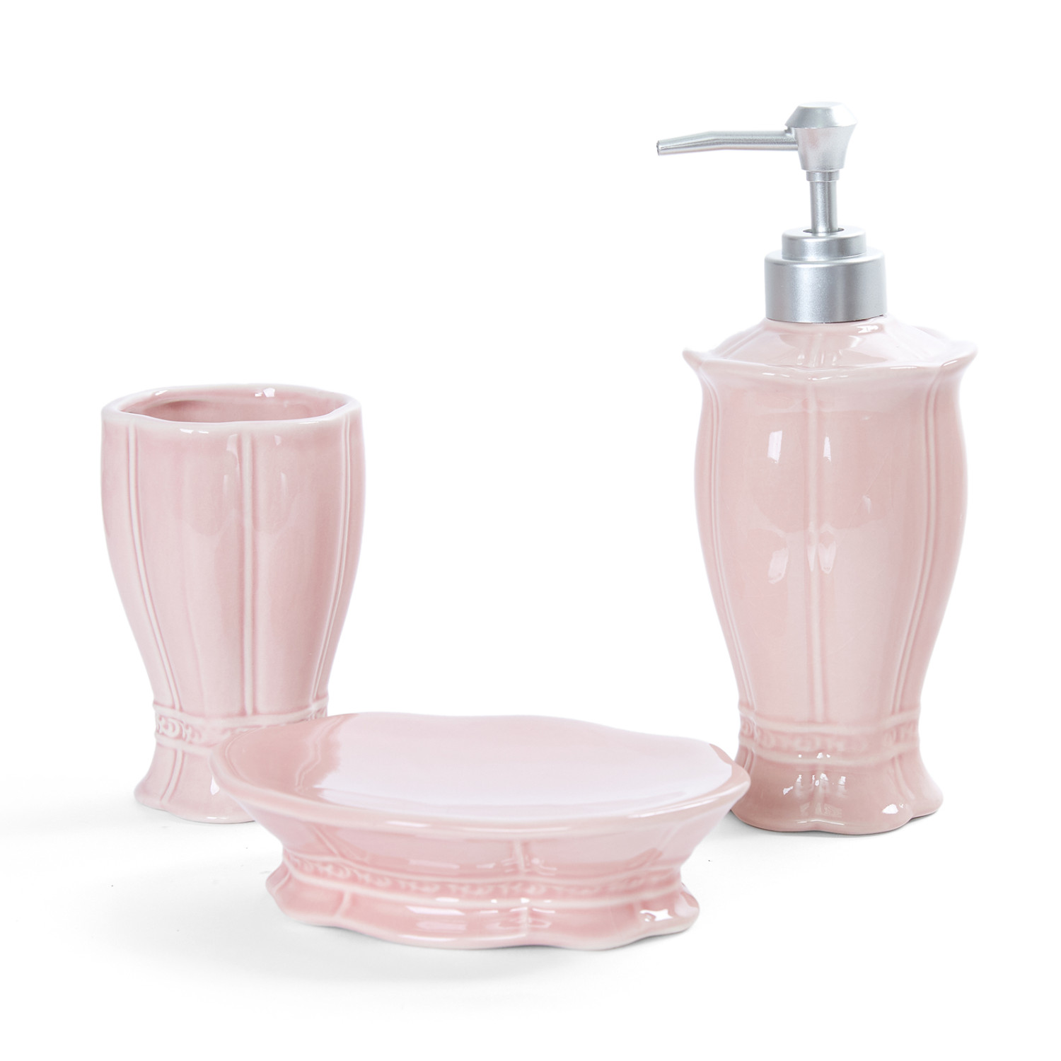 Стакан для зубных щеток Ostellato, розовый - фото № 2