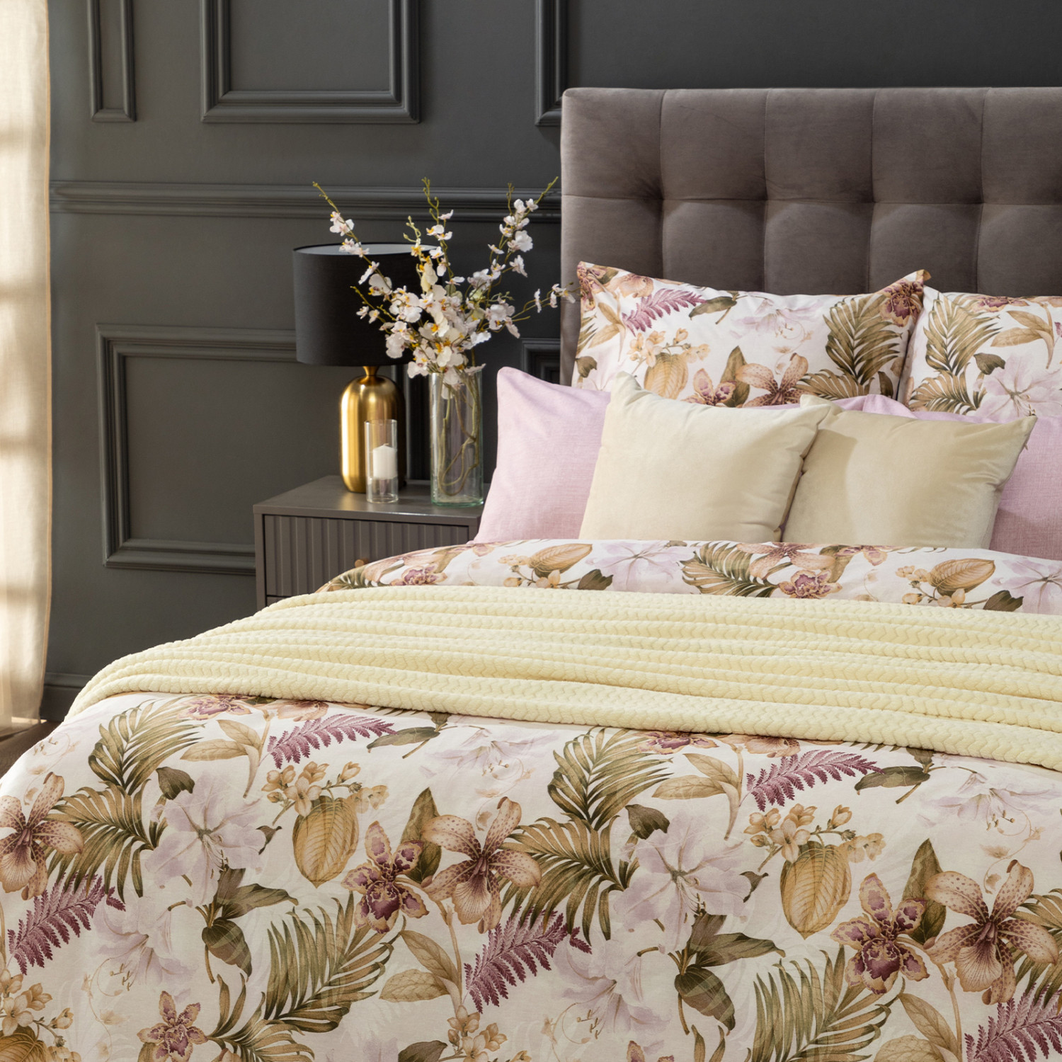 Постельное белье Perfezione, розовое - фото № 11