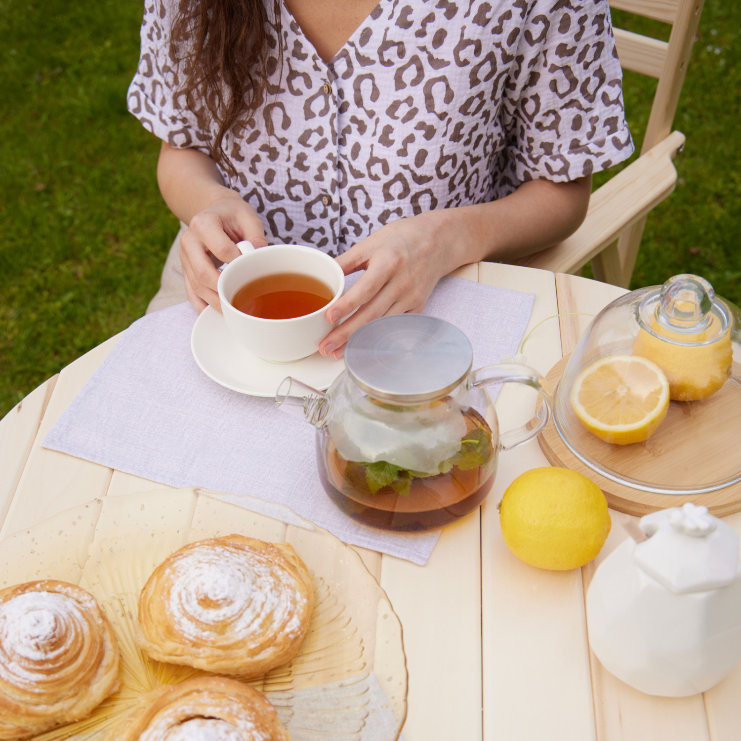 Брюки Анималистичный/Animale - фото № 7