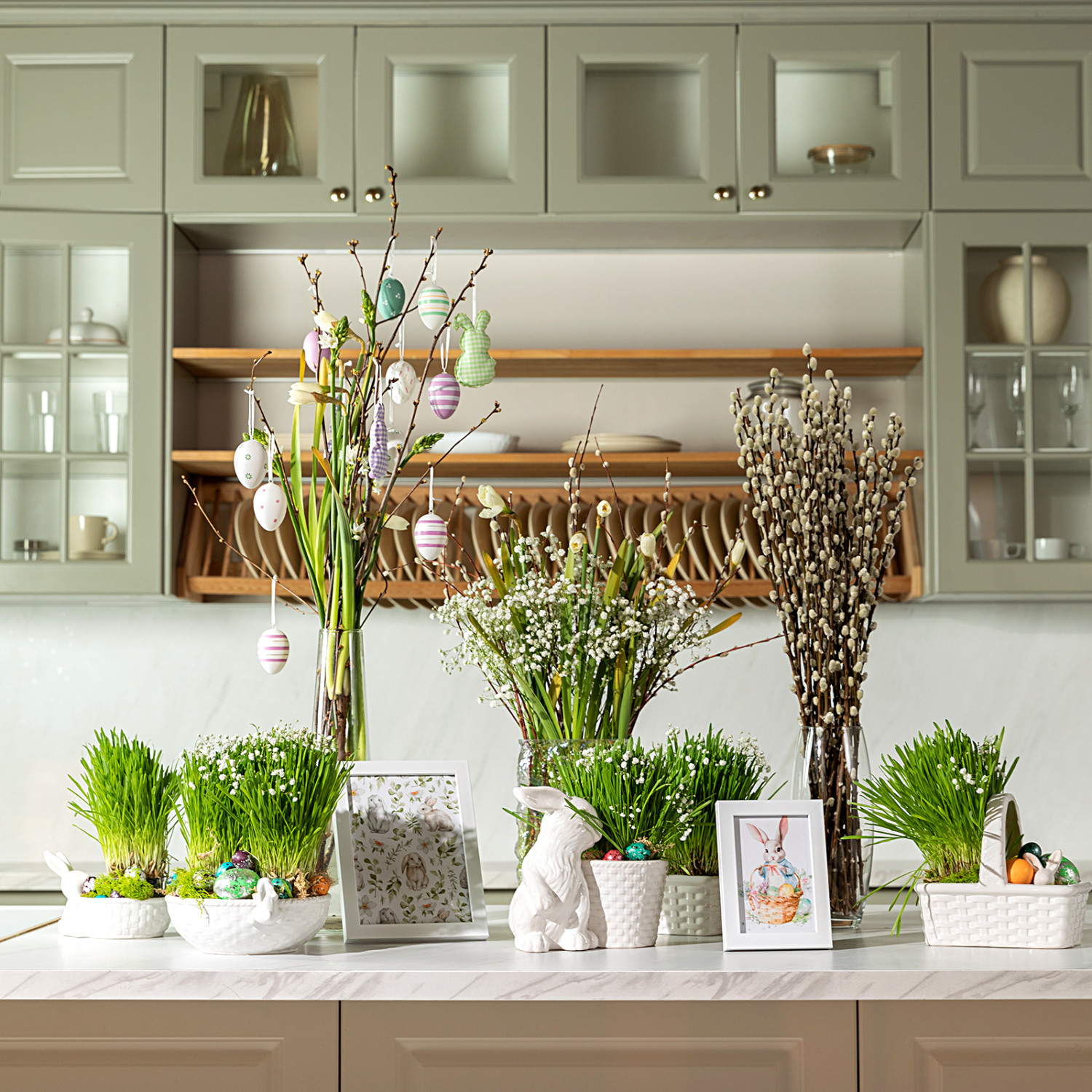 Набор подвесных декораций Счастливой Пасхи/Buona Pasqua II - фото № 4