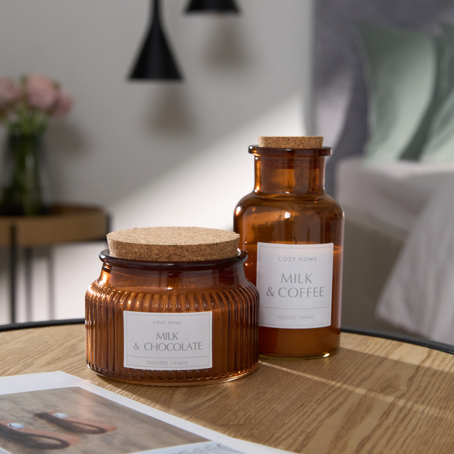 Свеча ароматическая Молочный шоколад/Milk&Chocolate - фото № 5