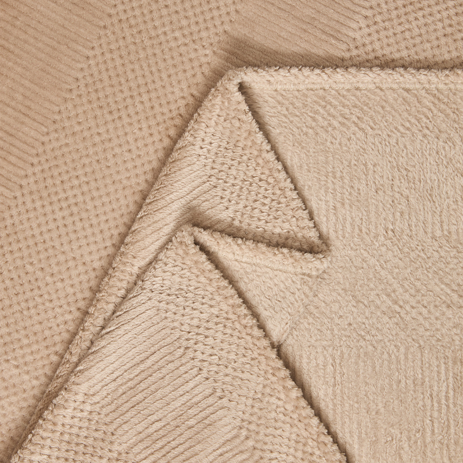 Плед Leon, латте - фото № 5