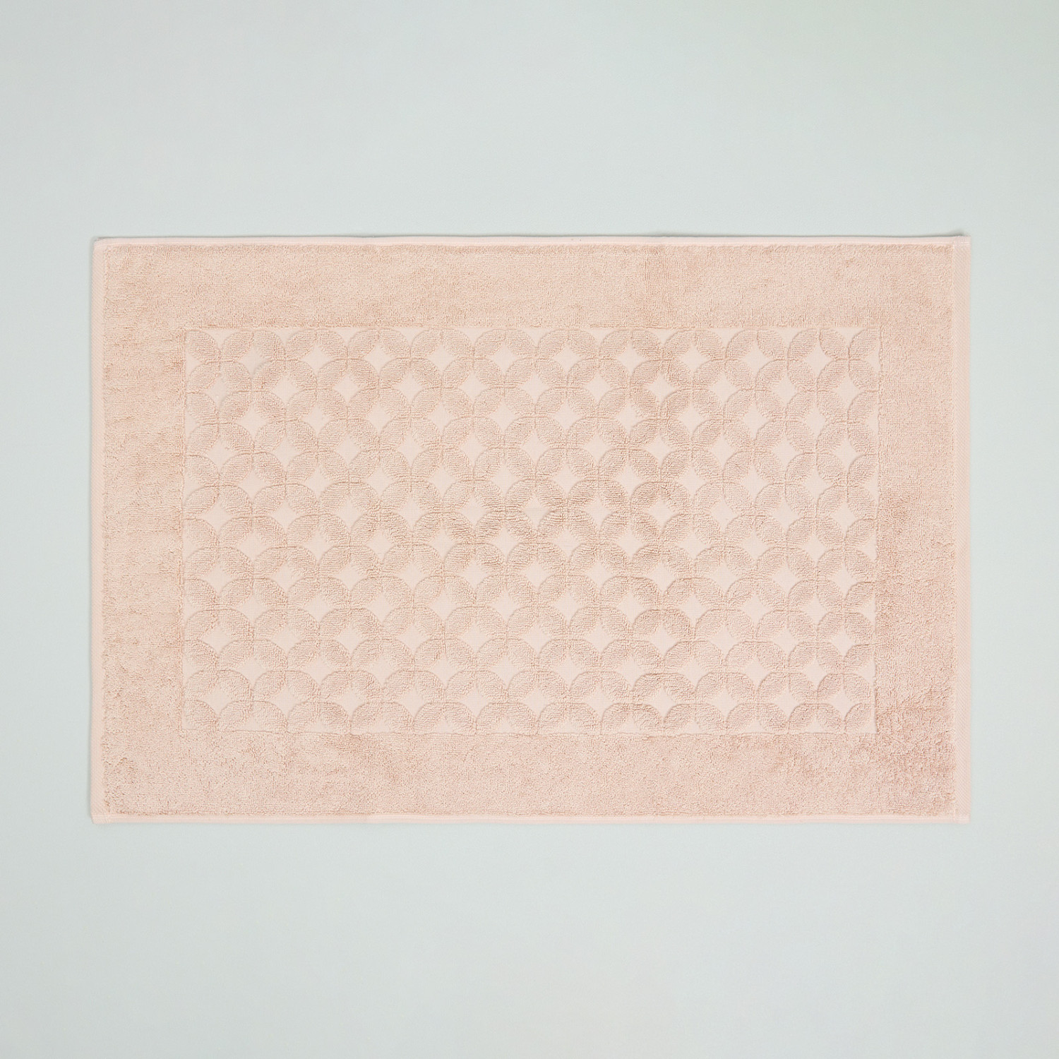 Полотенце махровое Освещение/Illumination для ног, бежевое - фото № 2