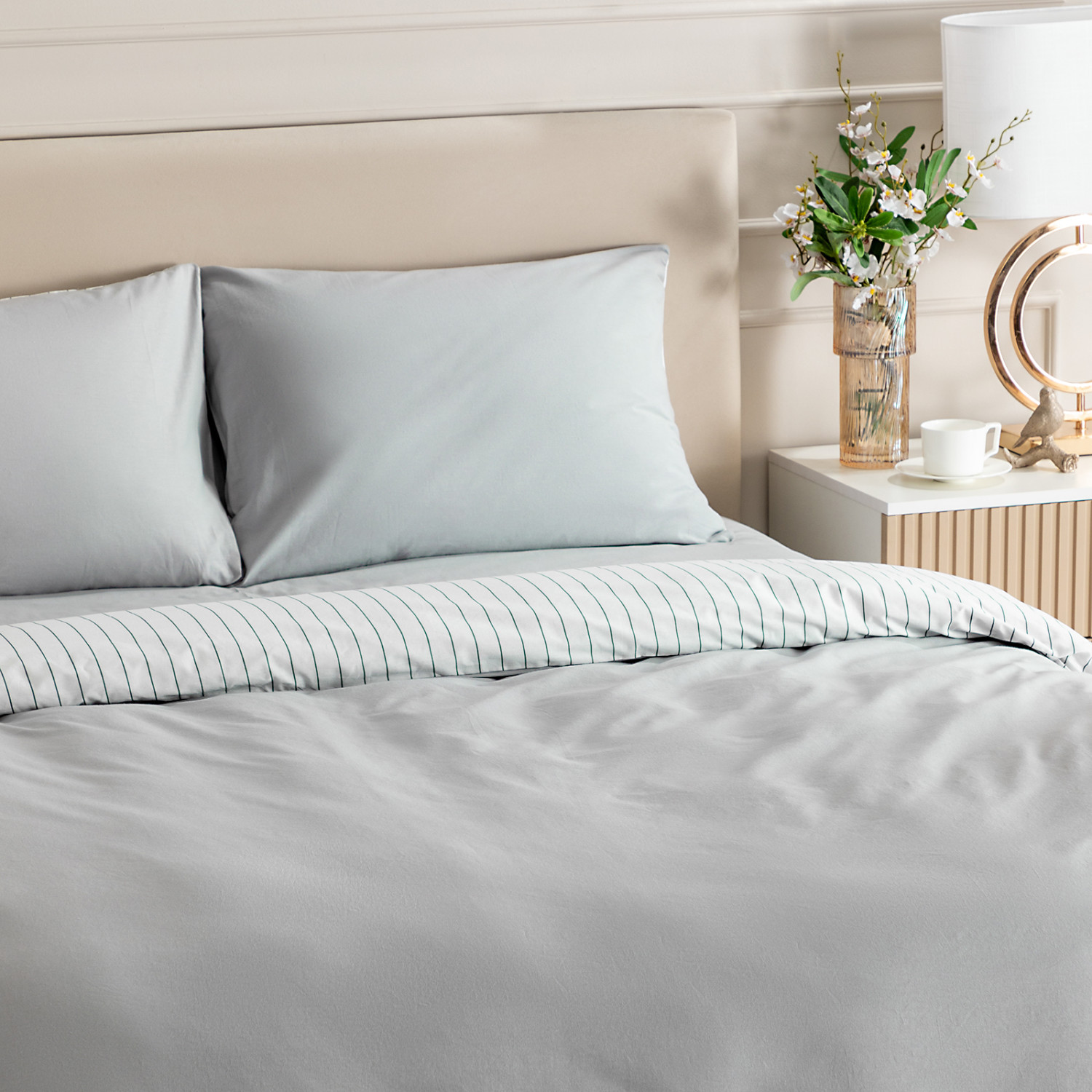 Постельное белье Fog stripe - фото № 5