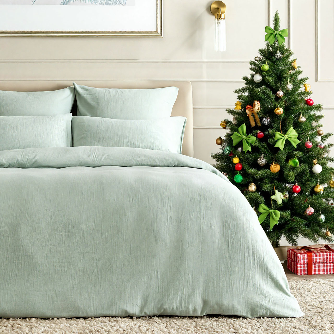 Постельное белье Облако мяты/Nuvola menta - фото № 12