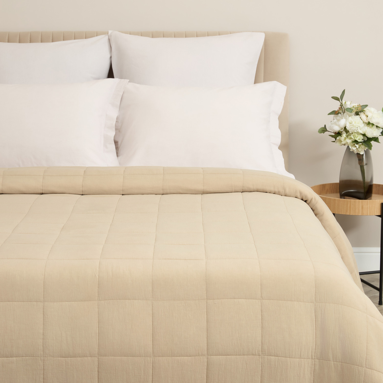 Покрывало Alda, бежевое - фото № 4