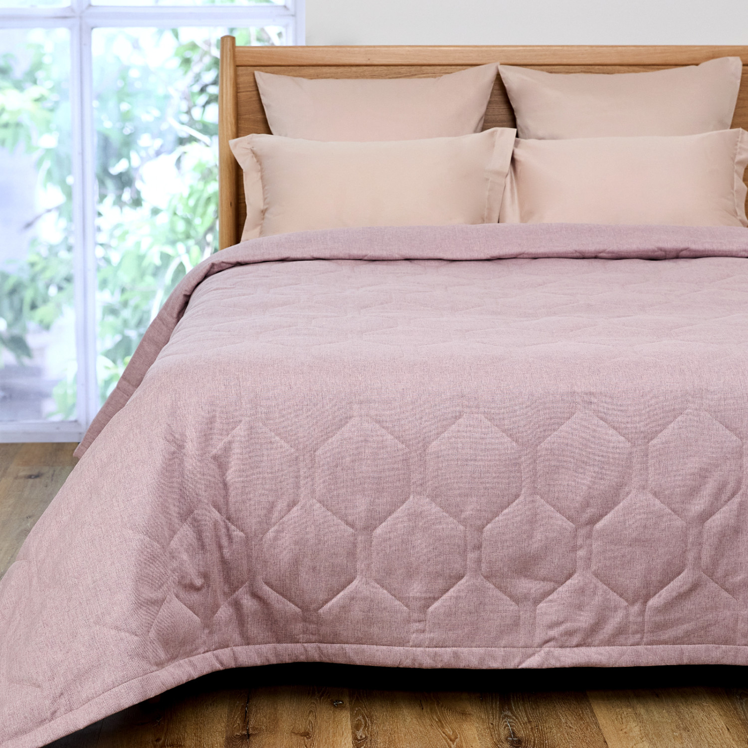 Покрывало Tela, розовое - фото № 2