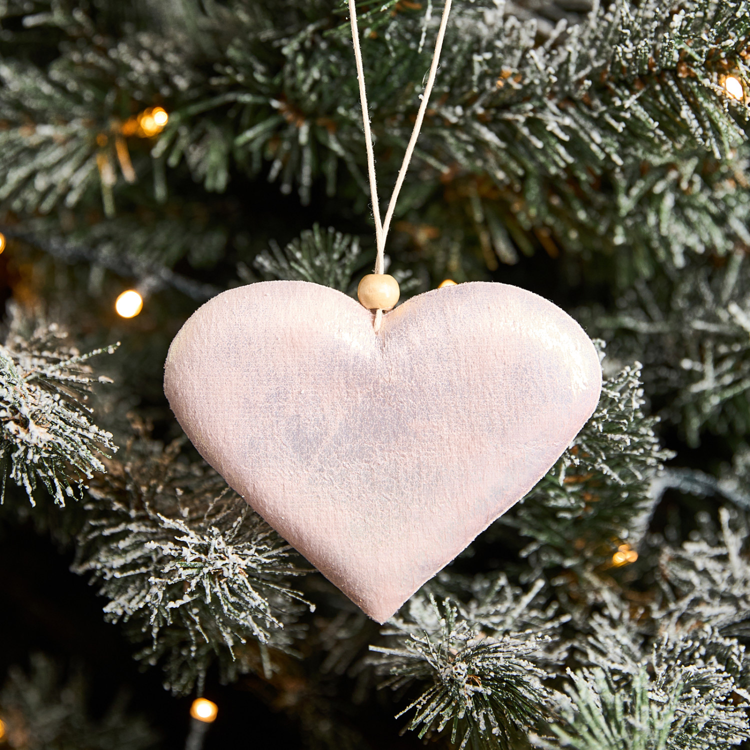 Подвесная декорация Gloss, розовая