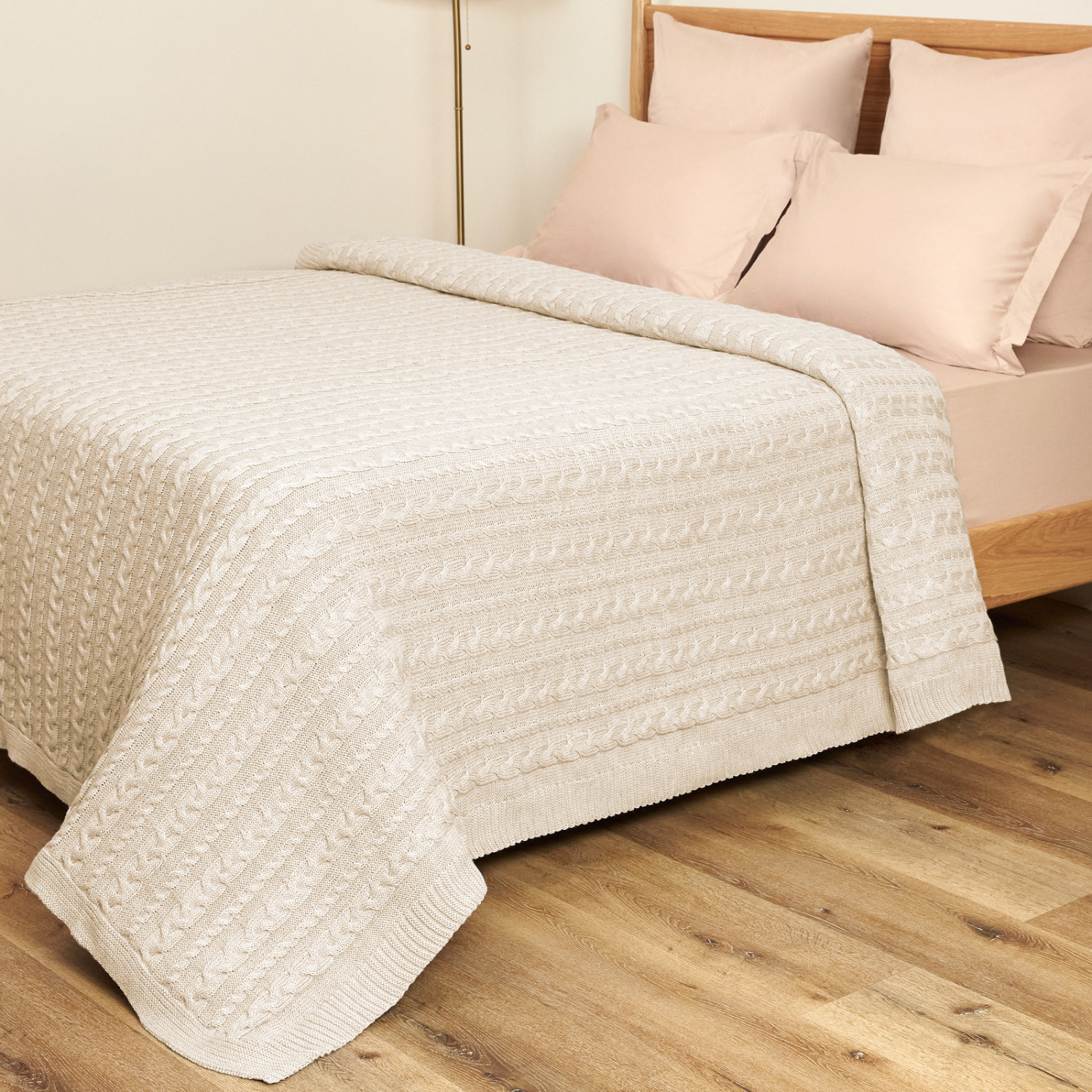 Плед Новаллас/Novallas, бежевый