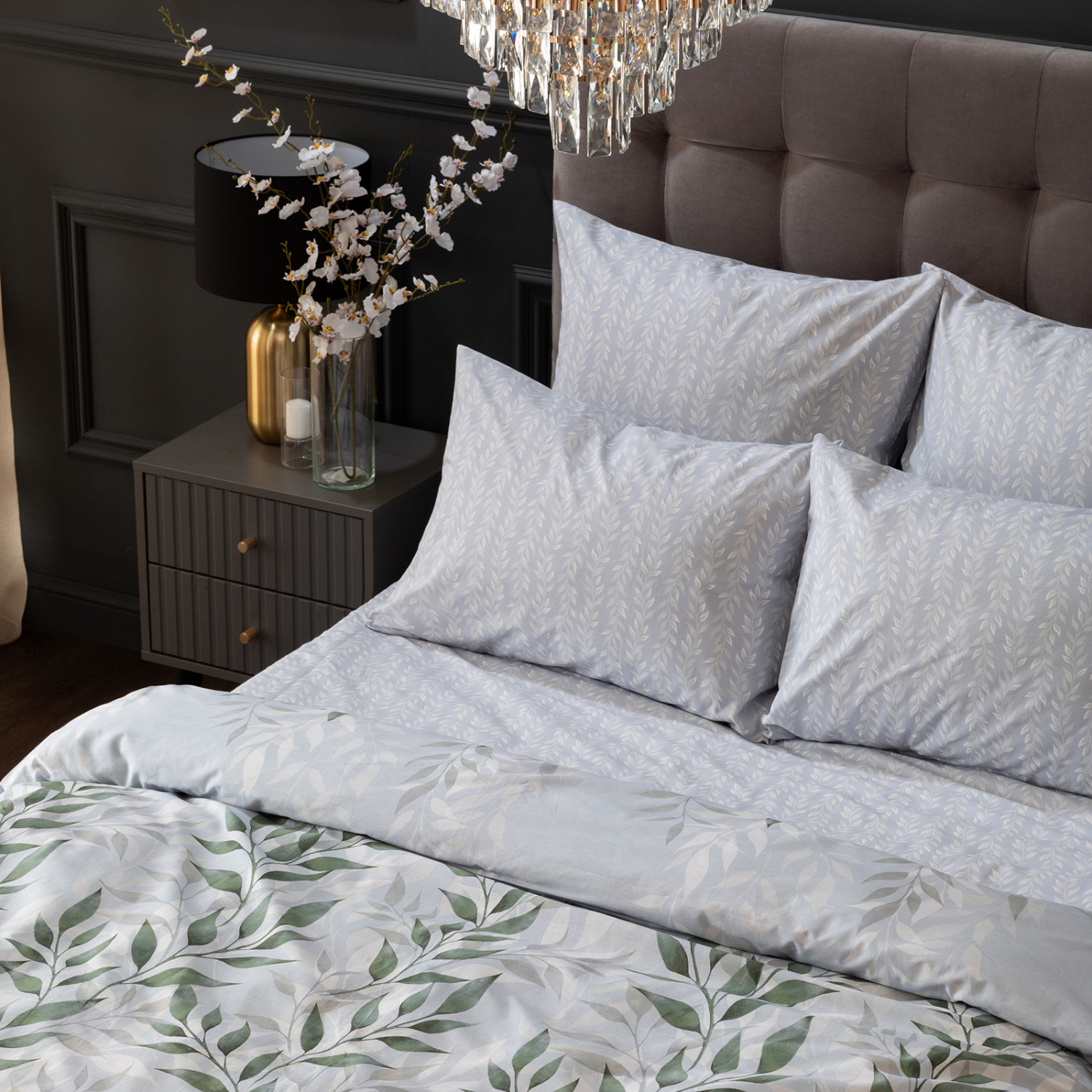 Постельное белье Зеленая симфония/Sinfonia verde - фото № 4