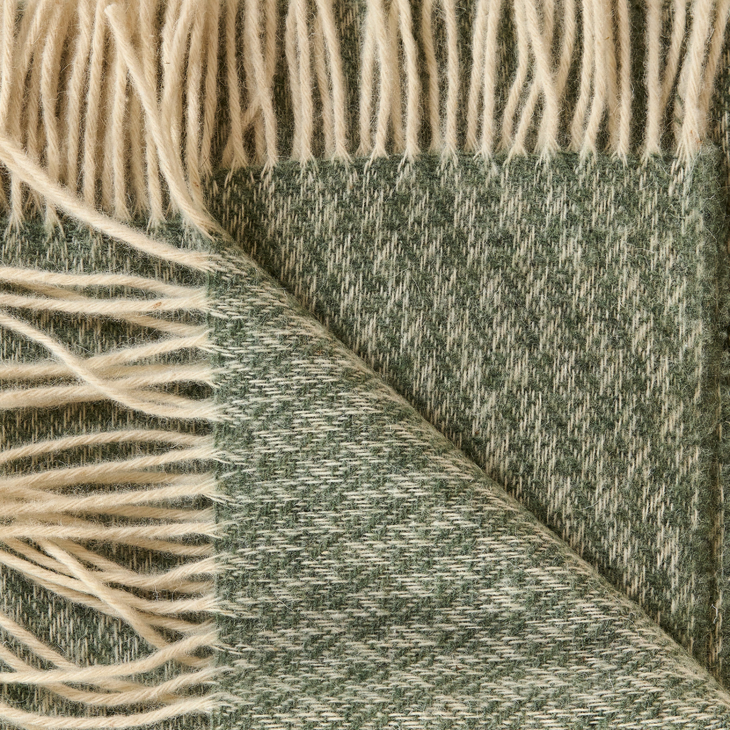 Плед Caldamente, олива - фото № 5