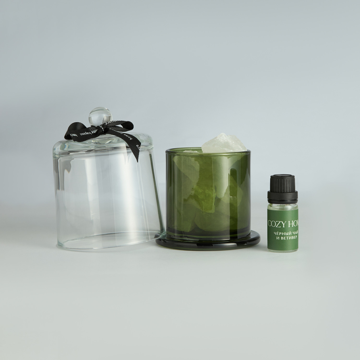 Диффузор с камнями Черный чай и ветивер 30 мл - фото № 6
