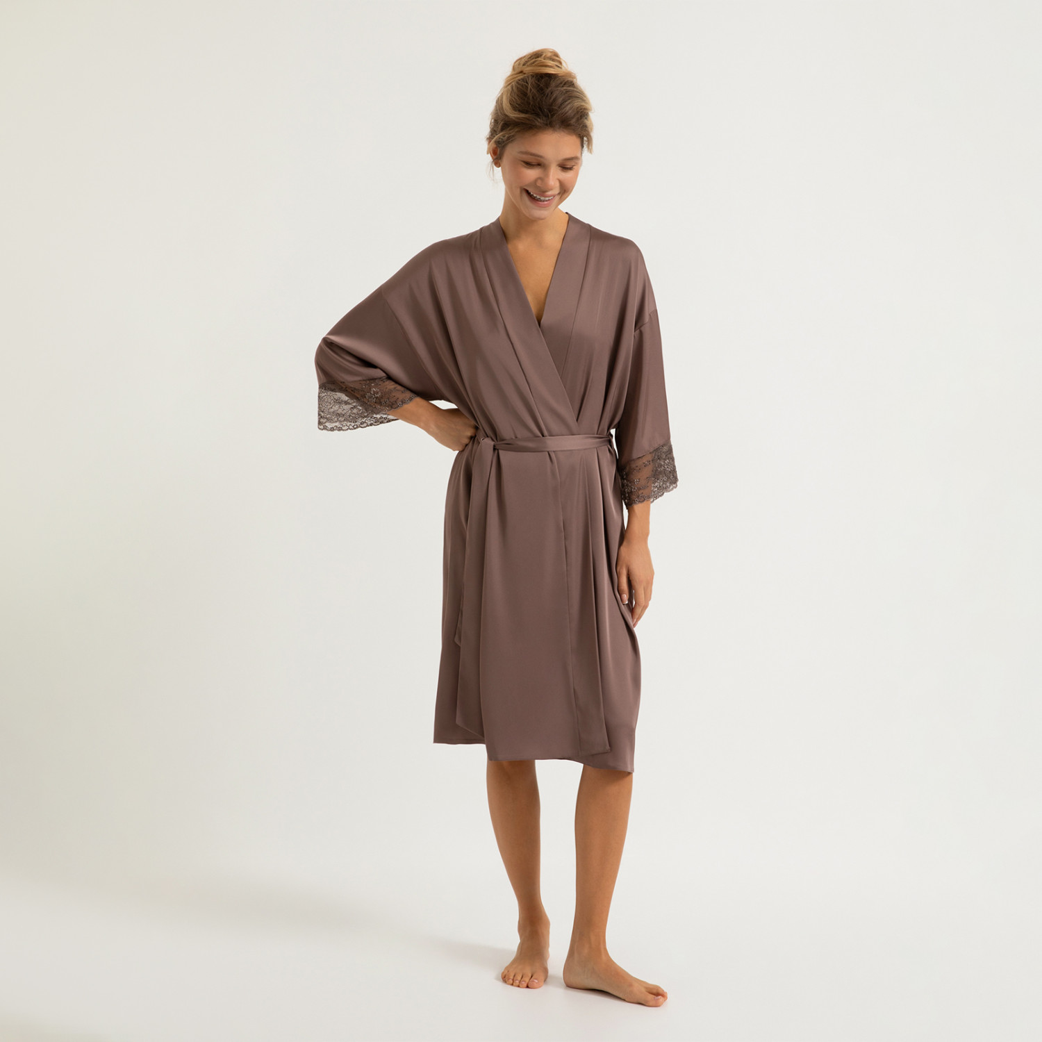 Халат Alisma, шоколад - фото № 4