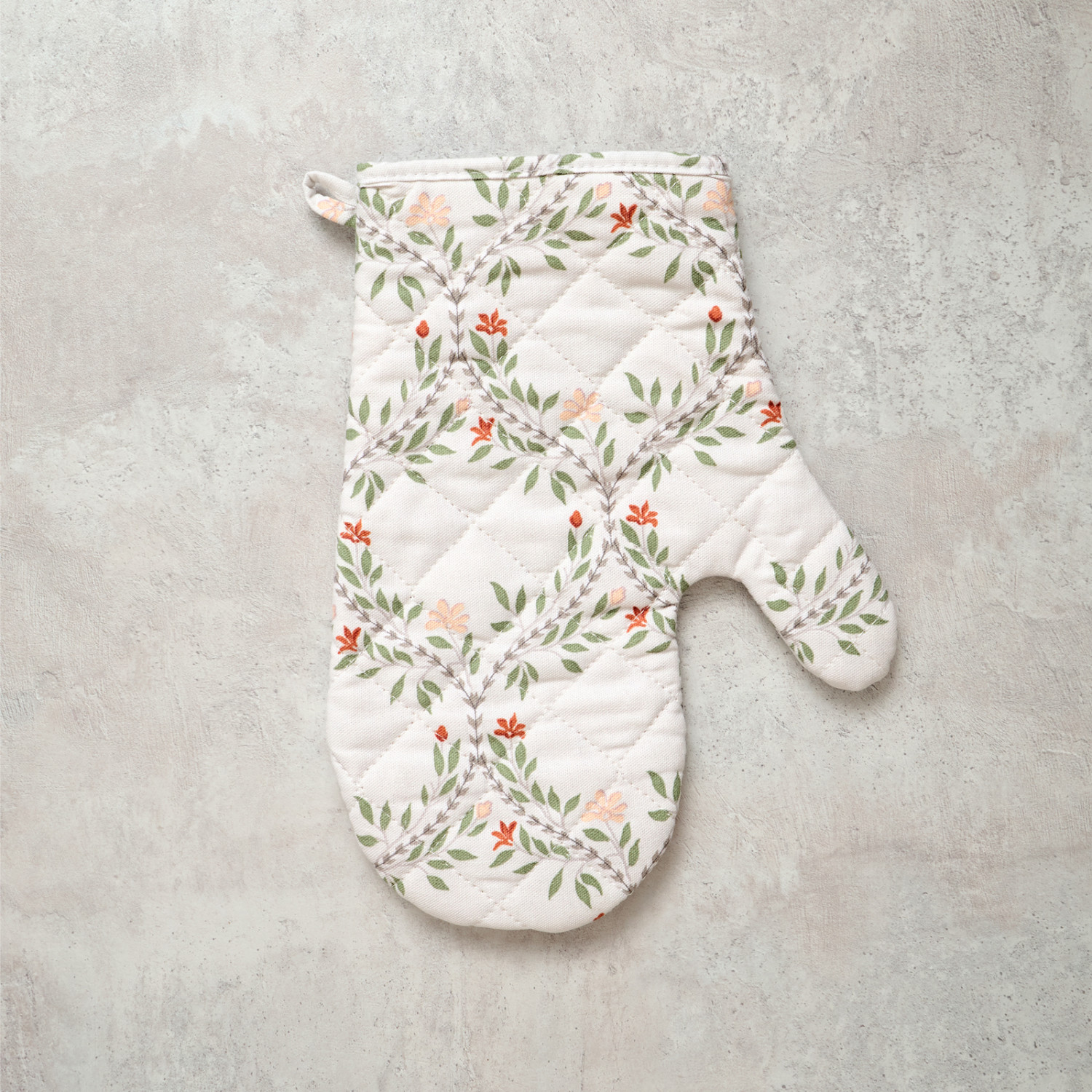 Прихватка-рукавица Долина цветов/Valle dei fiori I - фото № 2