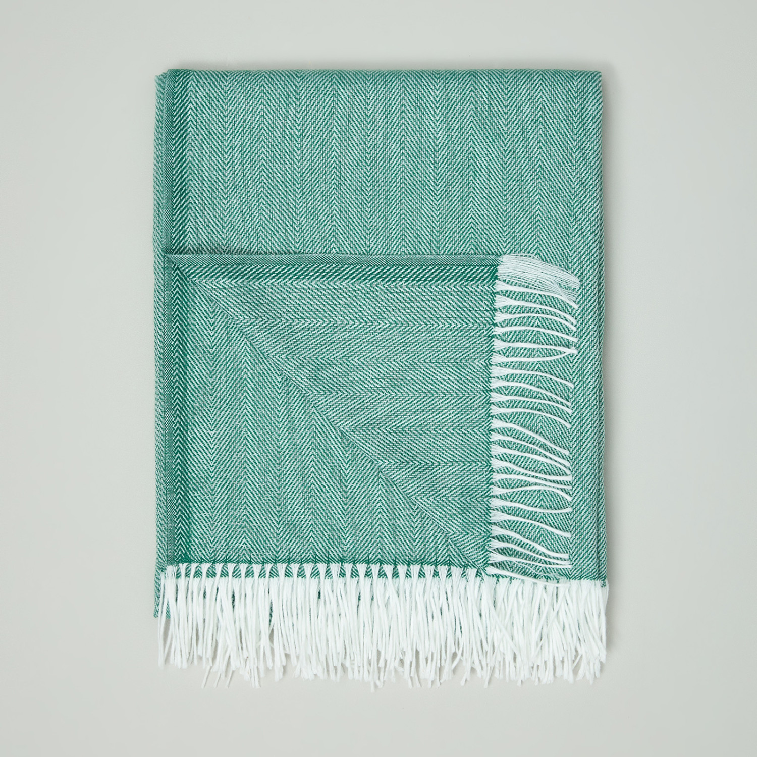 Плед Rossi, зеленый - фото № 2