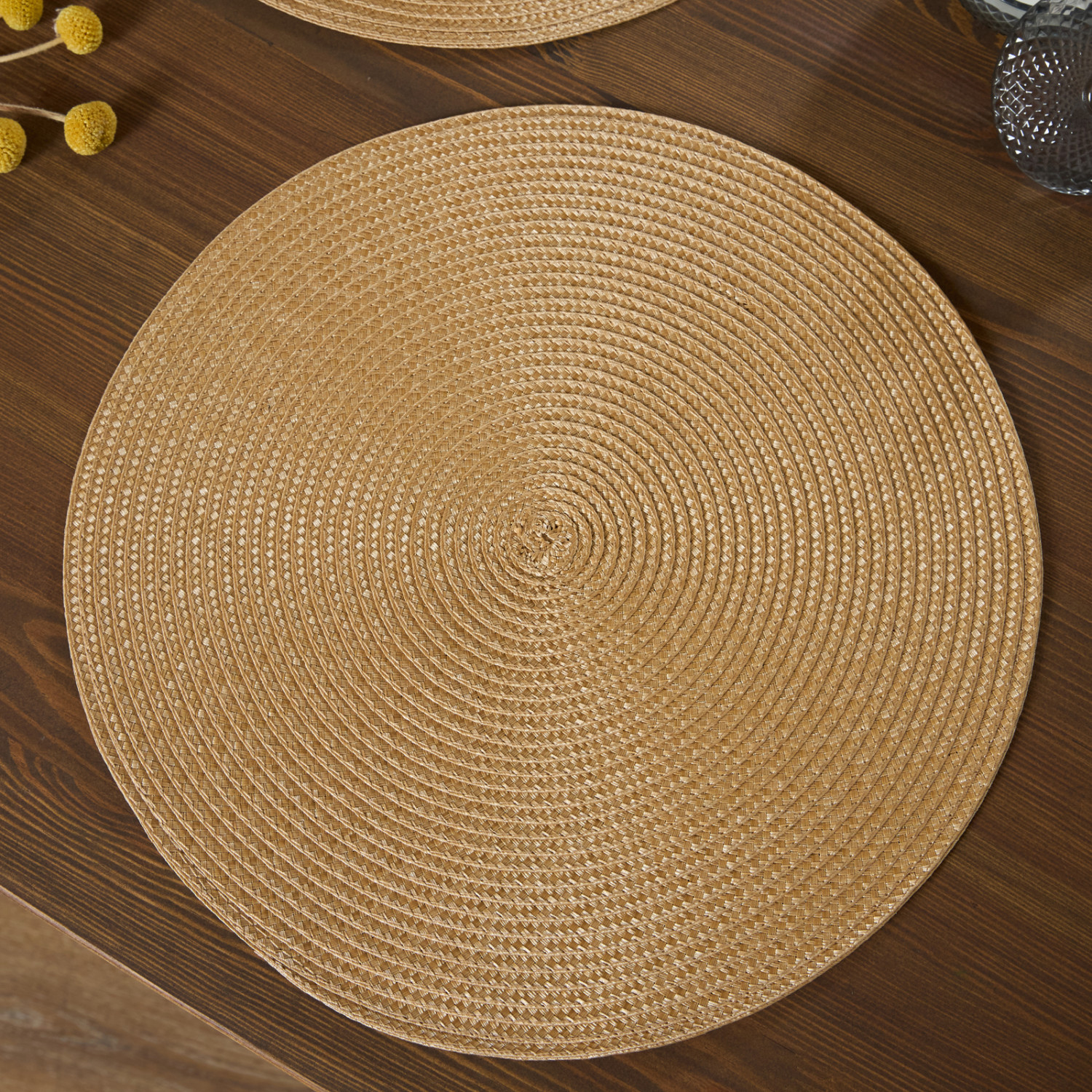 Набор плейсматов Лучера/Lucera, золото - фото № 3