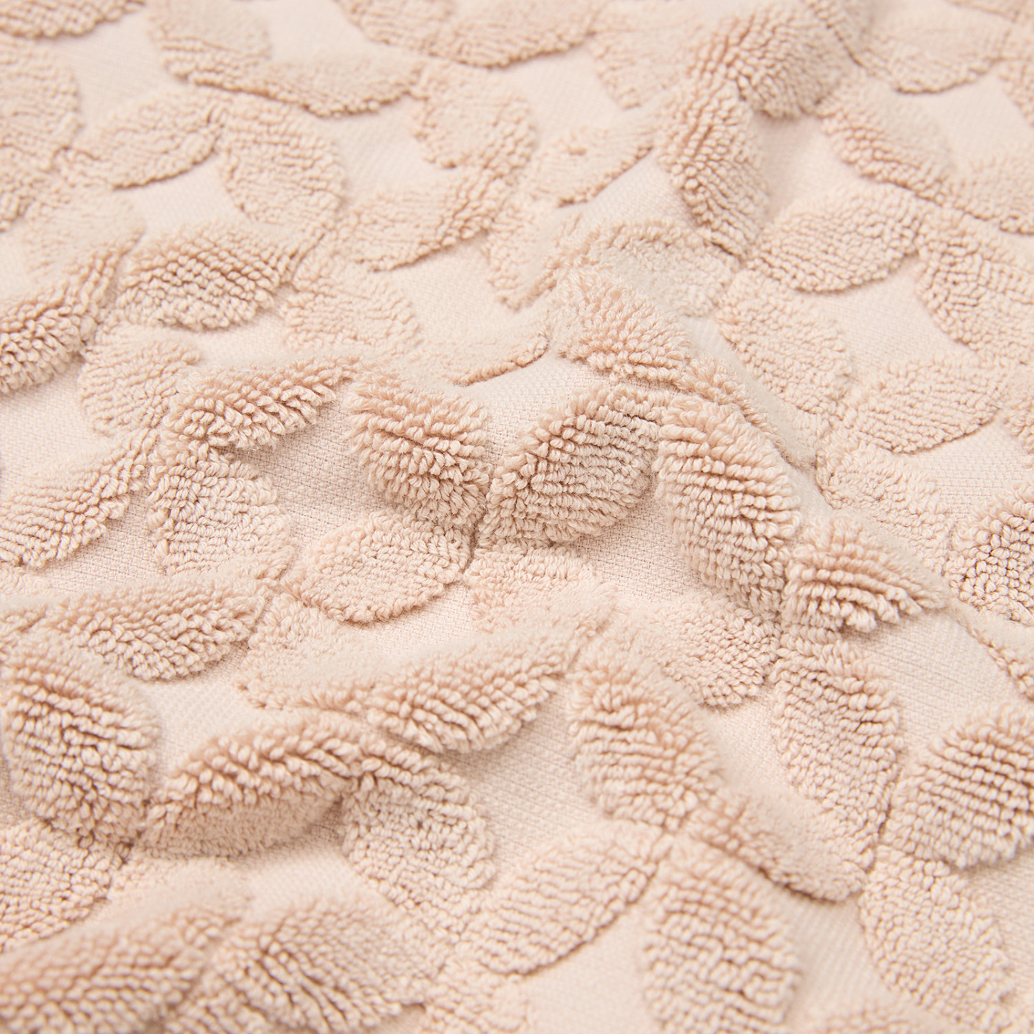 Полотенце махровое Illumination для ног, бежевое - фото № 5