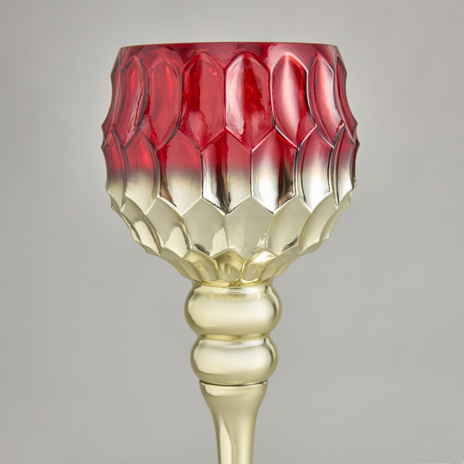 Подсвечник Красный/Rosso II - фото № 3