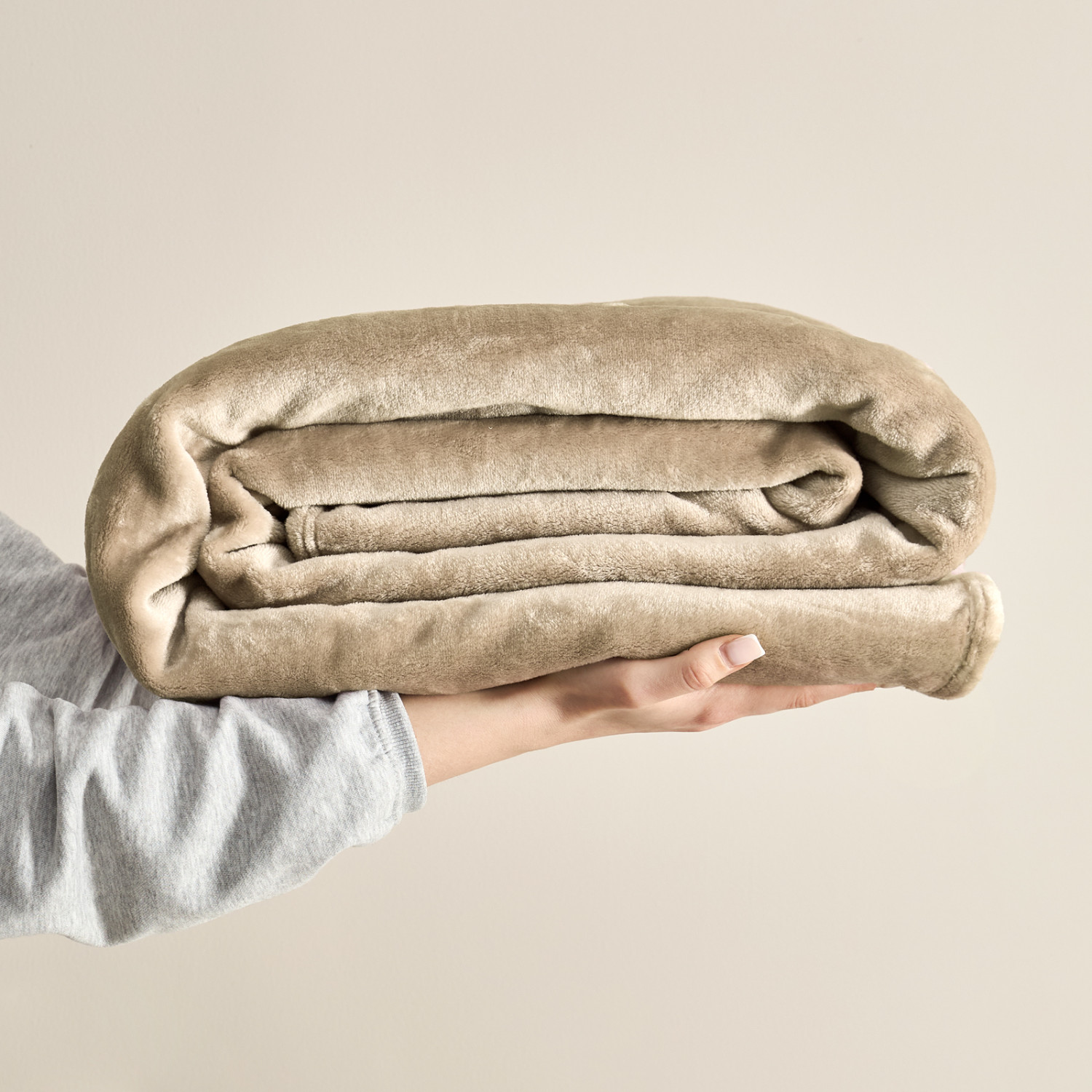 Плед Supersoft, капучино - фото № 8