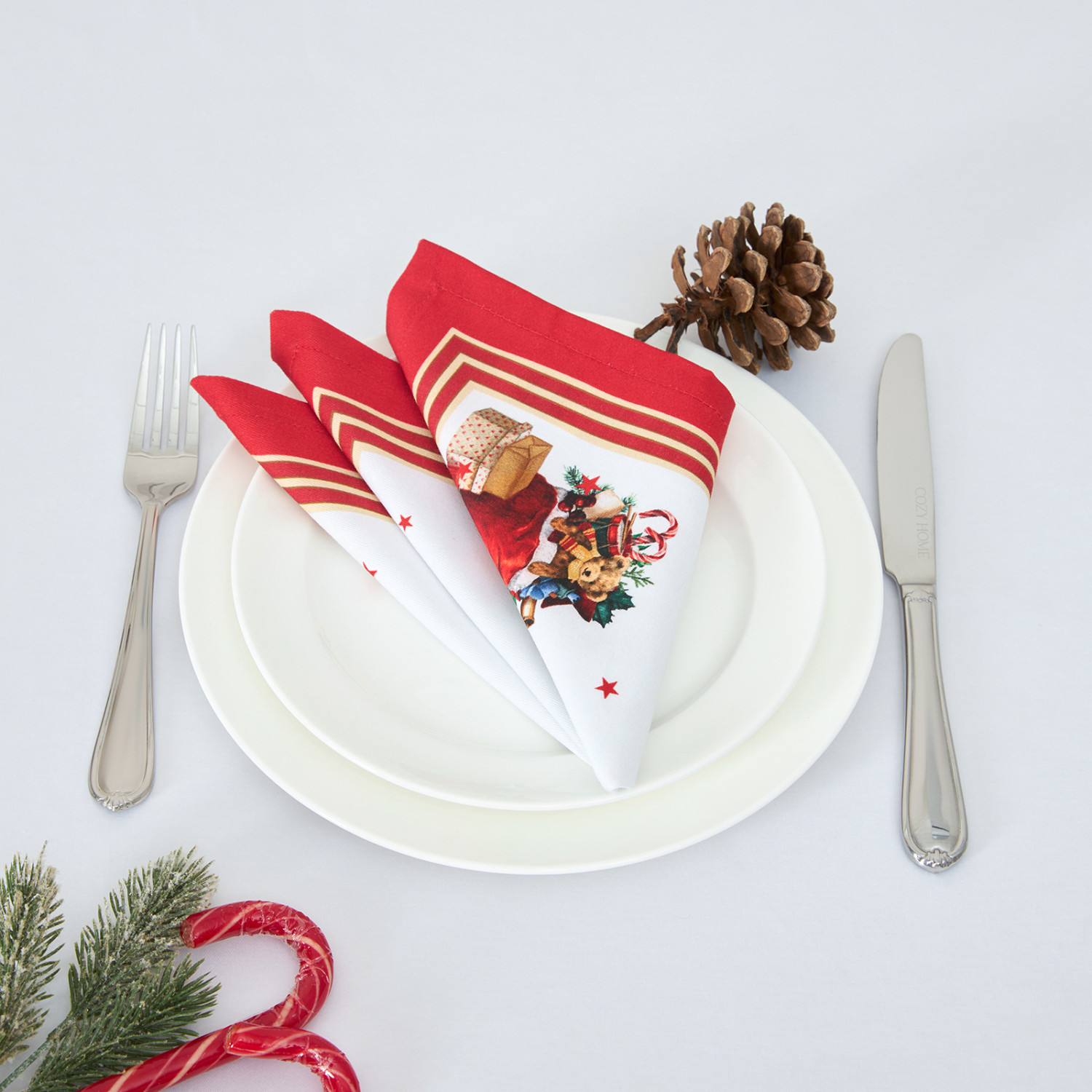 Набор салфеток Елка/Christmas tree