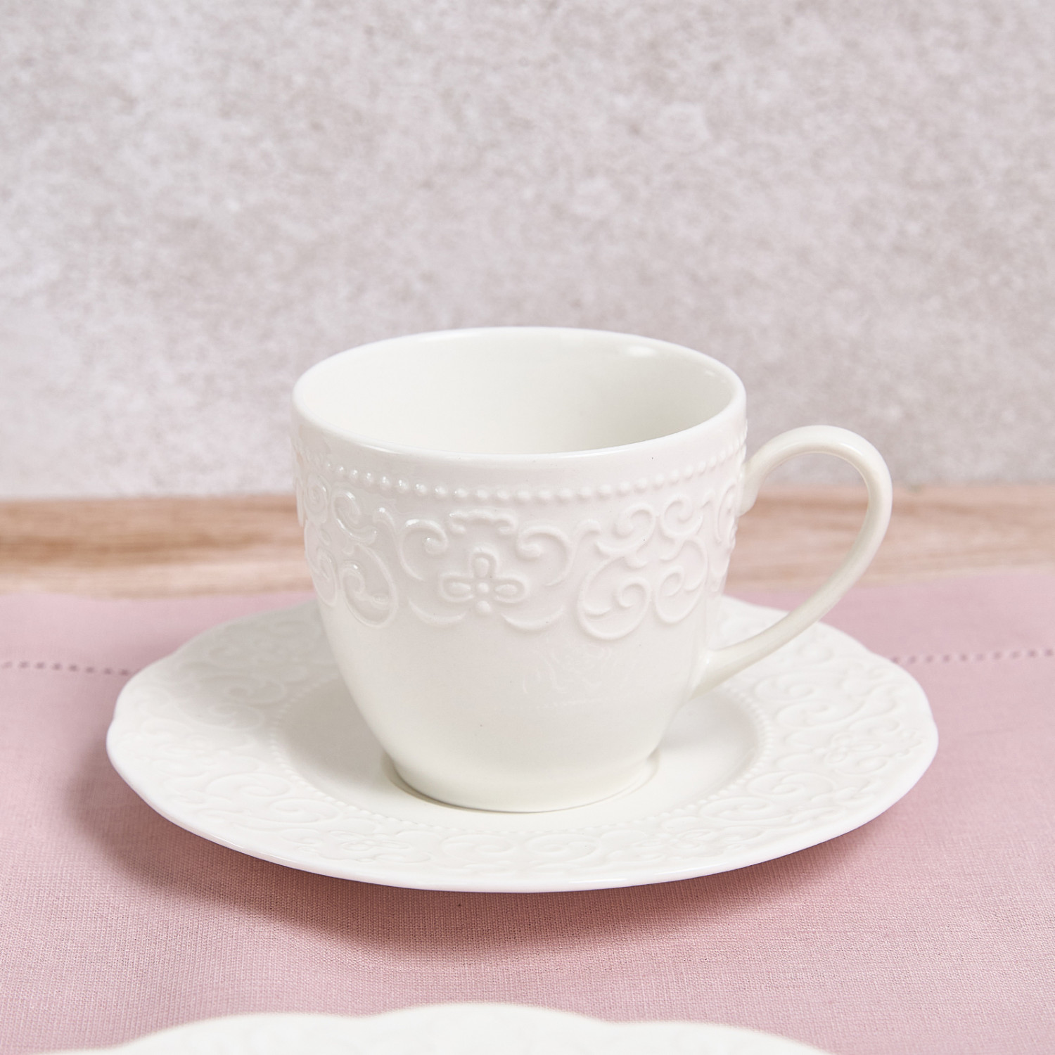 Чайная пара White snow