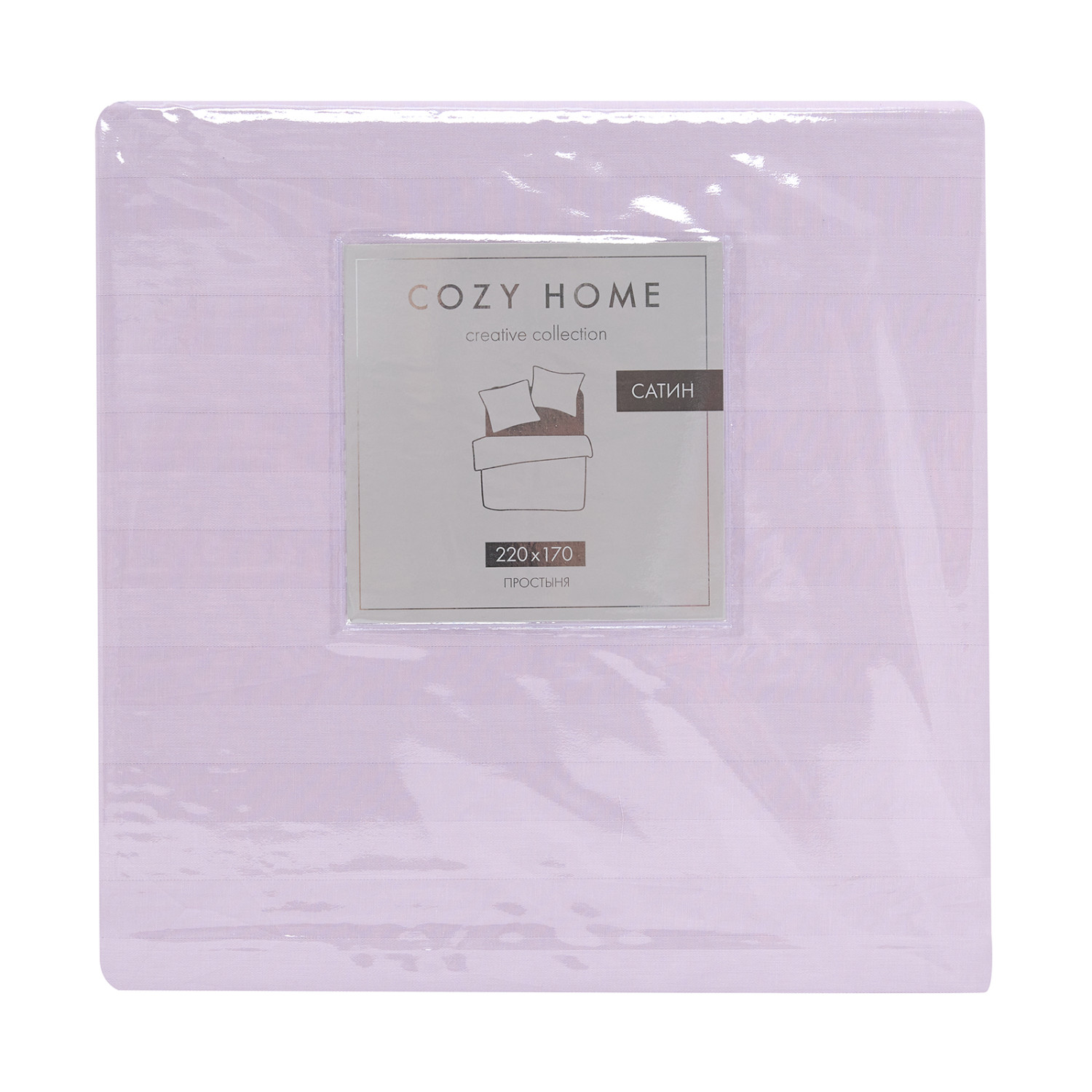 Простыня Lavender, полоска - фото № 3