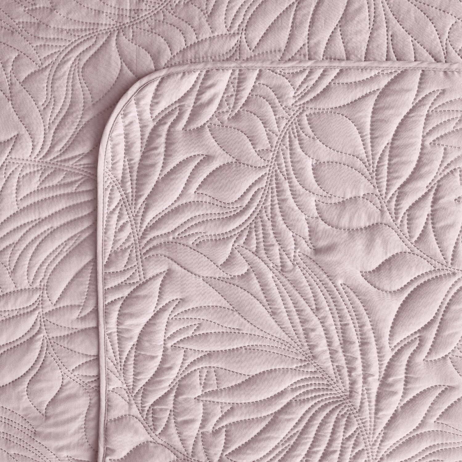 Покрывало Листочки/Fogliare, розовое - фото № 3