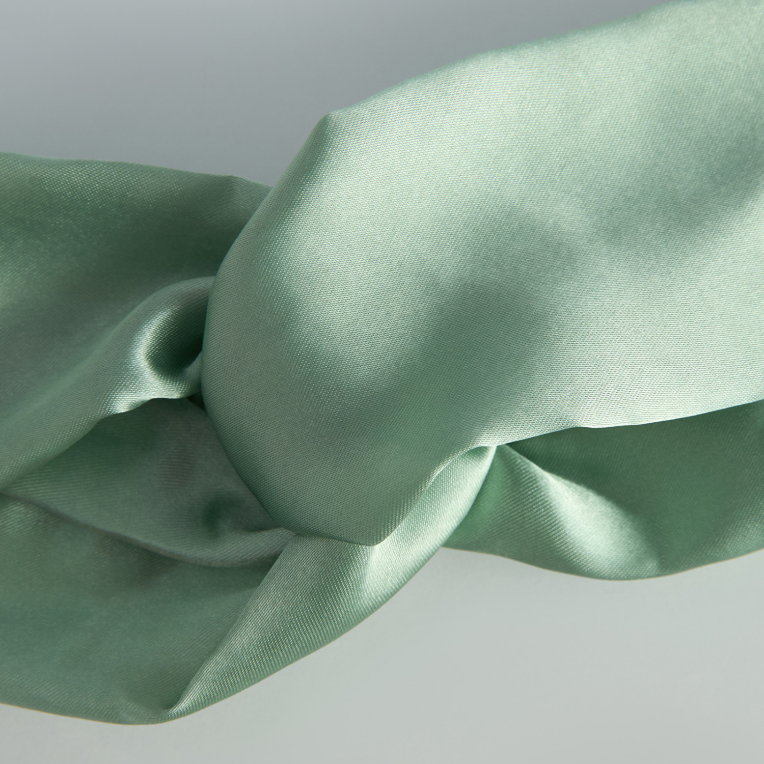 Повязка для волос Зеленая симфония - фото № 6