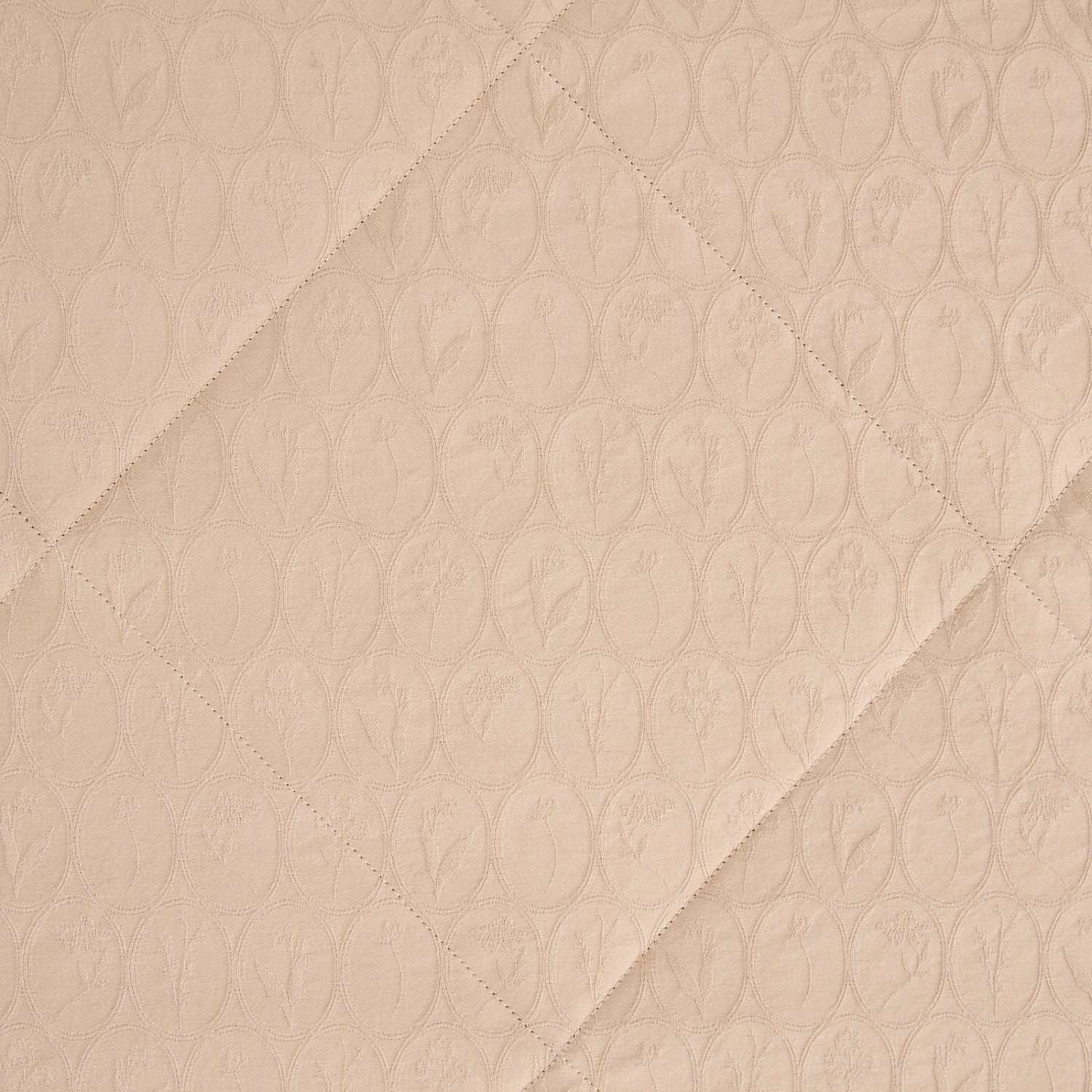 Покрывало Бежевый цветок/Fiore beige - фото № 5