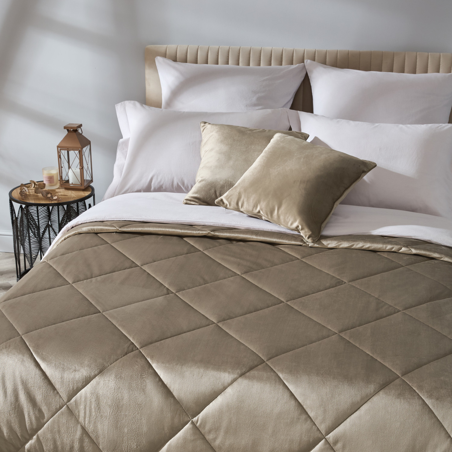 Покрывало Vellut, какао - фото № 3