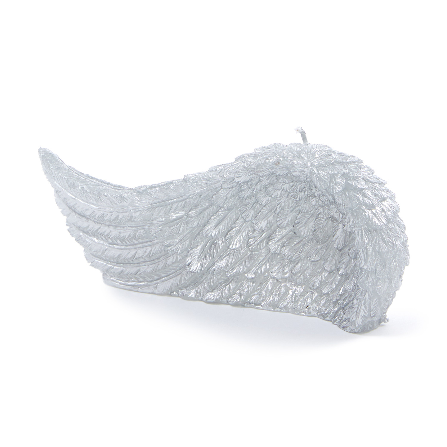 Свеча Angel wings, серебро - фото № 3