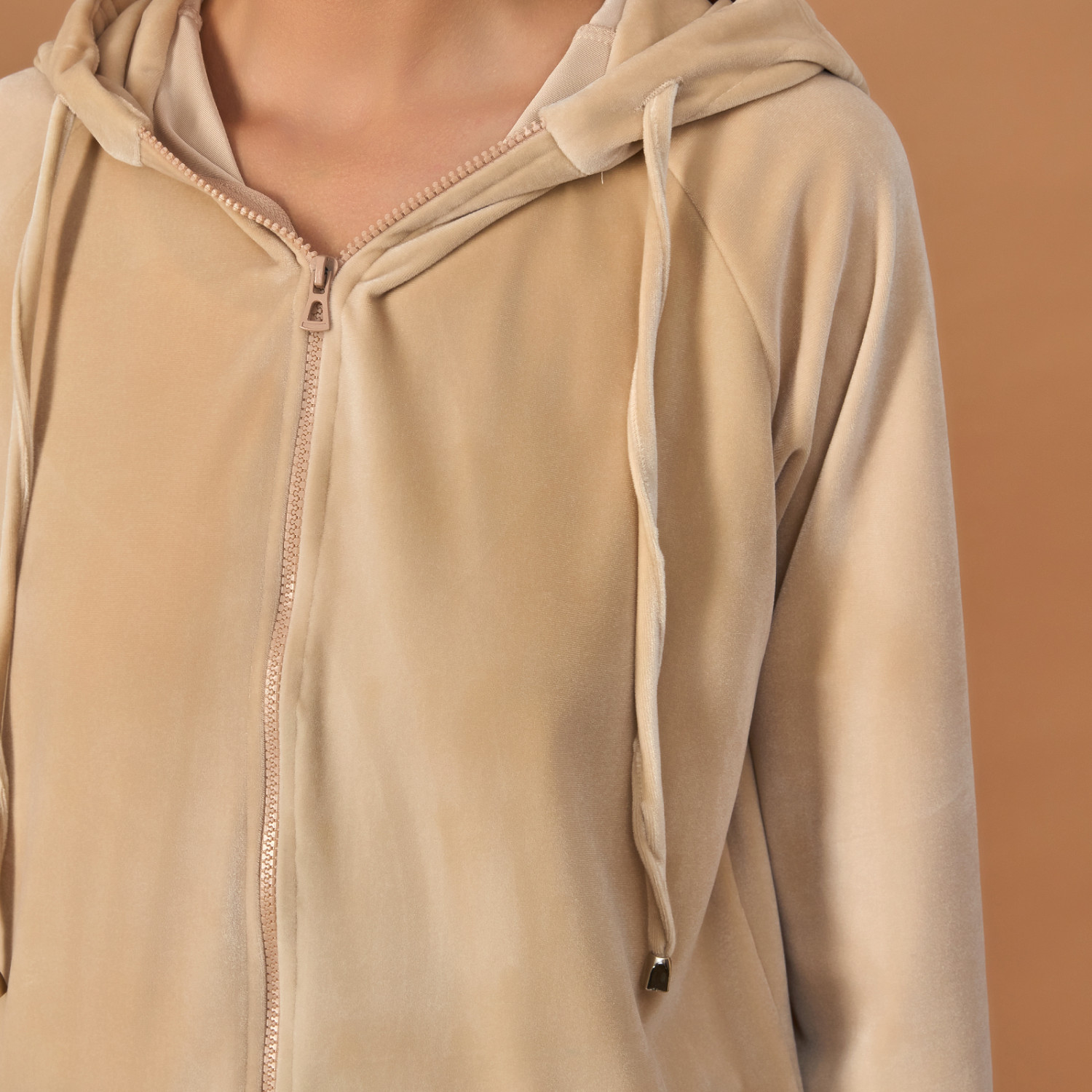 Комплект Velours, бежевый - фото № 8