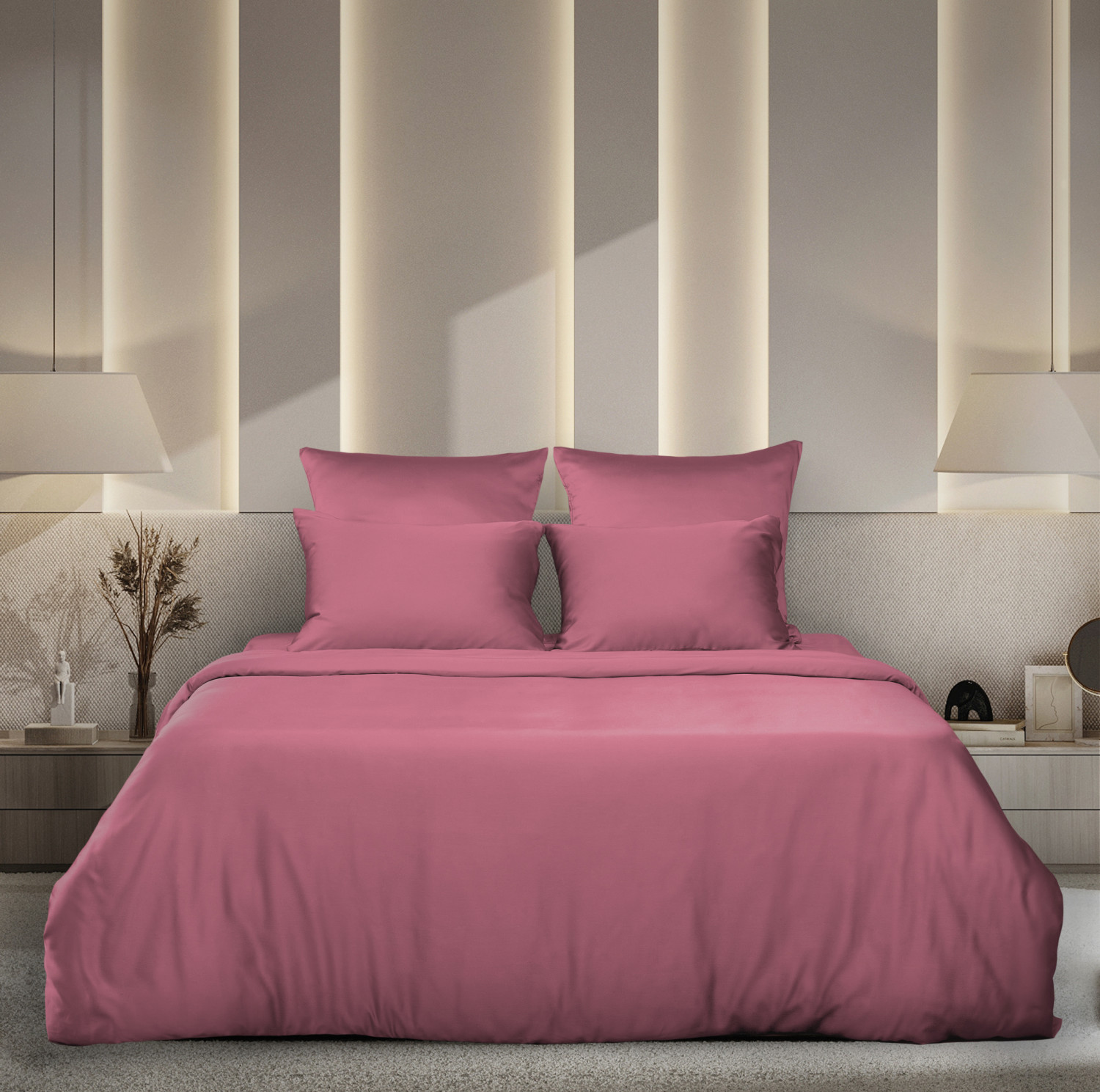 Постельное белье Burgundy wine - фото № 2