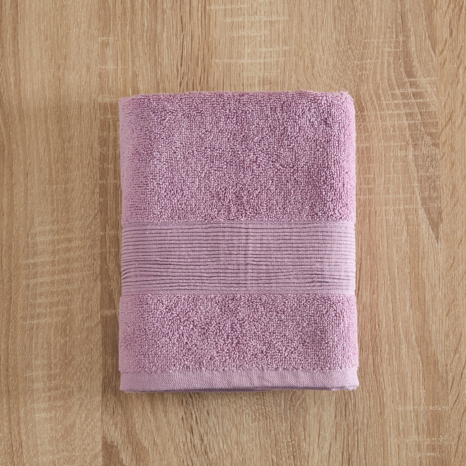 Полотенце махровое Складка/Piega, сирень - фото № 5