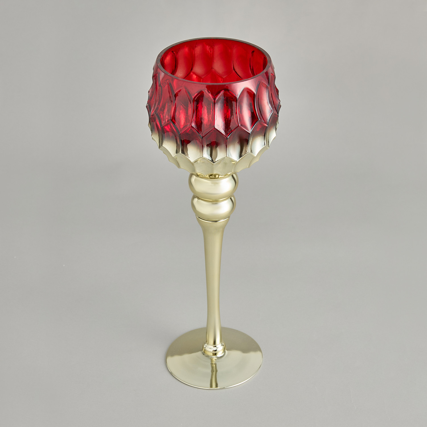 Подсвечник Красный/Rosso II - фото № 2
