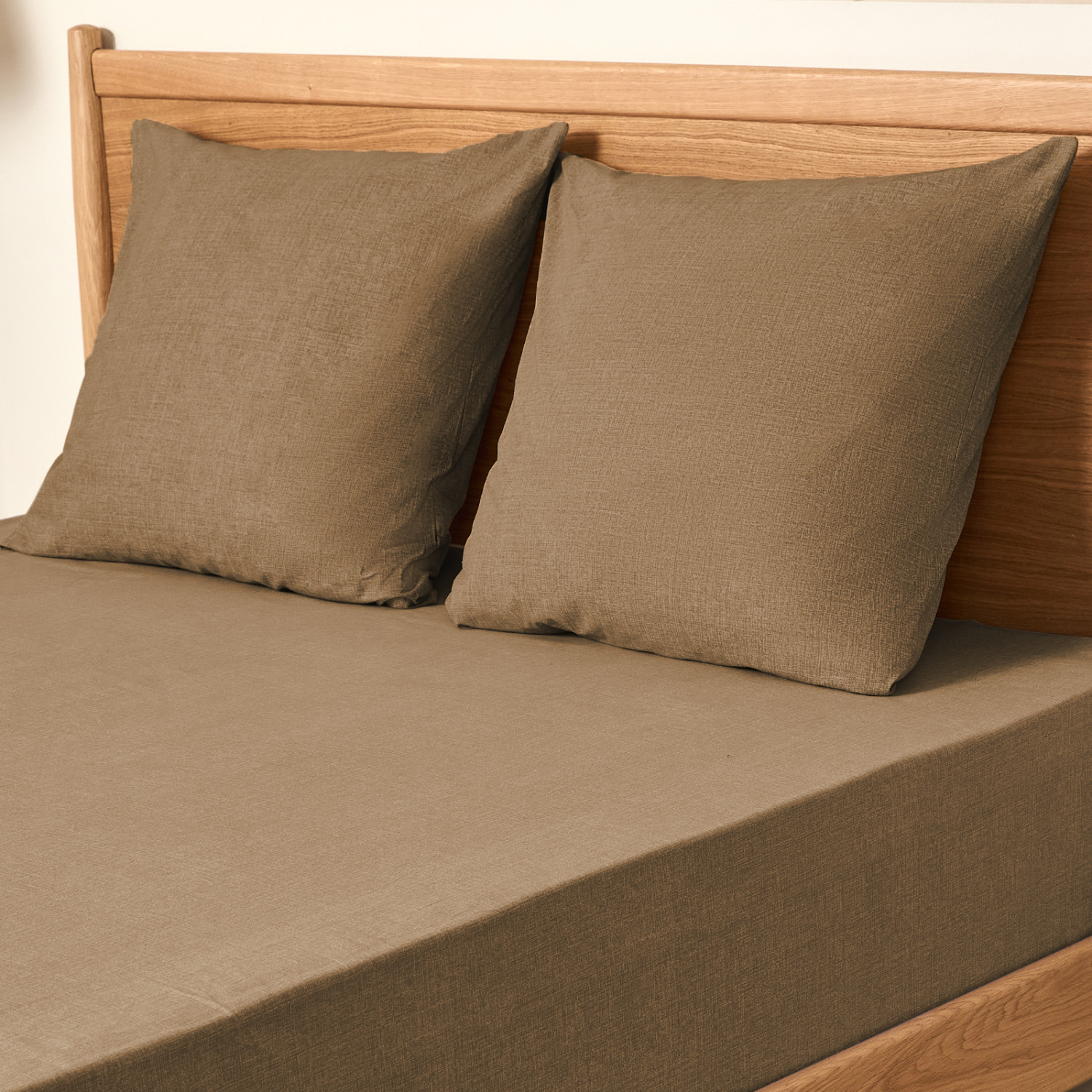 Комплект наволочек Tessitura, коричневый - фото № 2