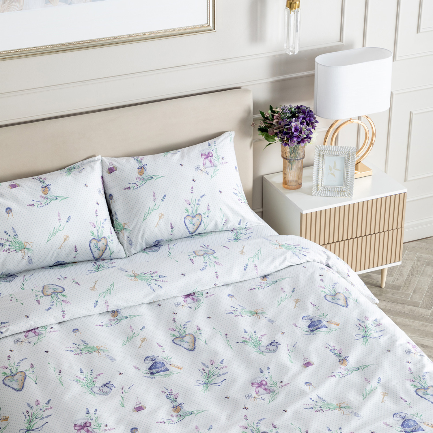 Постельное белье Летняя лаванда/Lavanda estiva - фото № 5