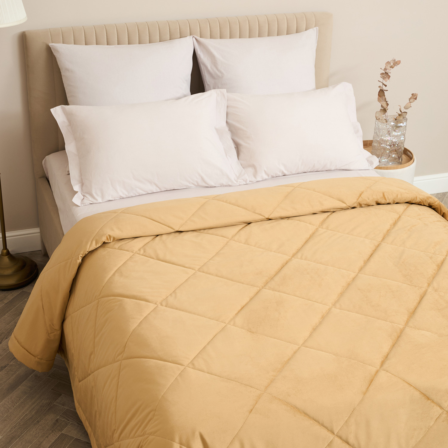 Покрывало Доната/Donata, золото - фото № 4